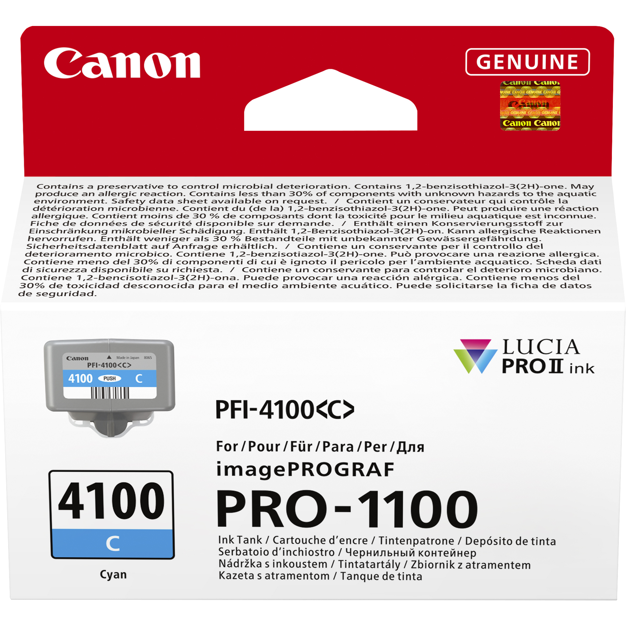 Canon PFI-4100 C - 80 ml - ciano …