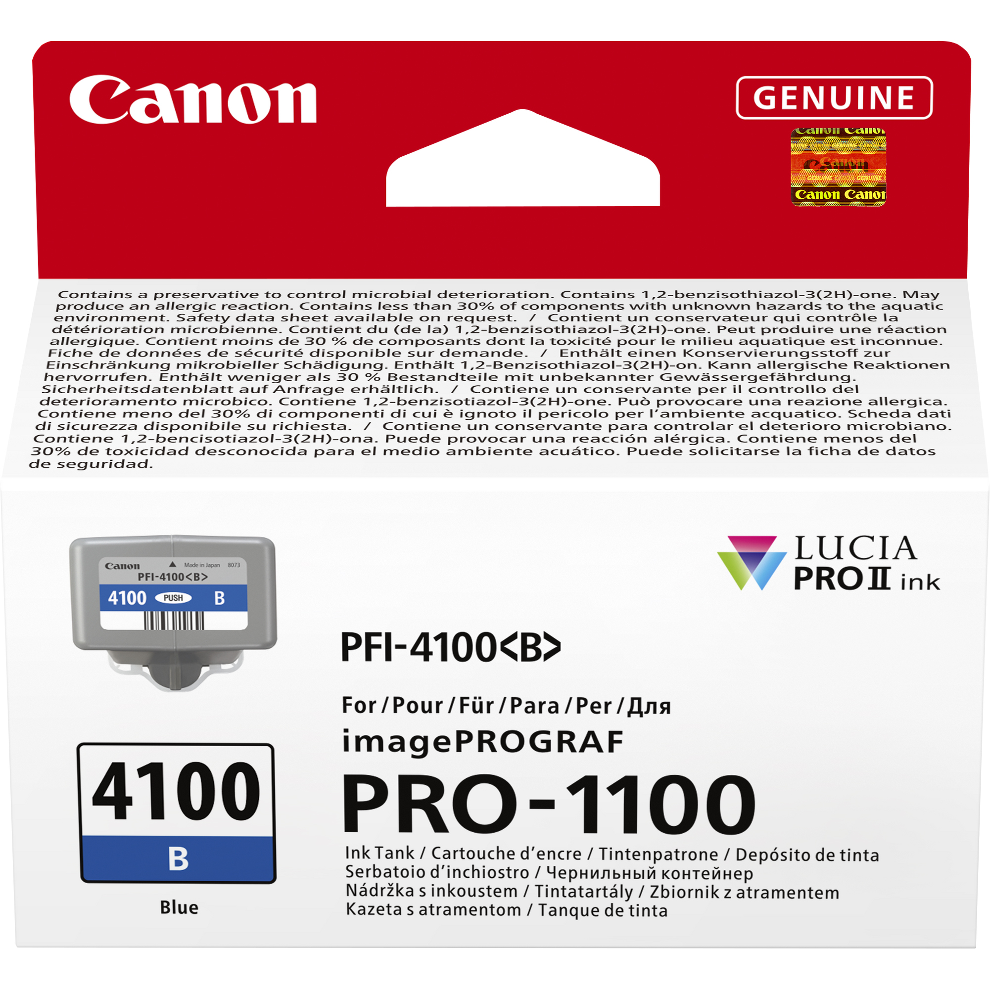 Canon PFI-4100 B - 80 ml - blu …