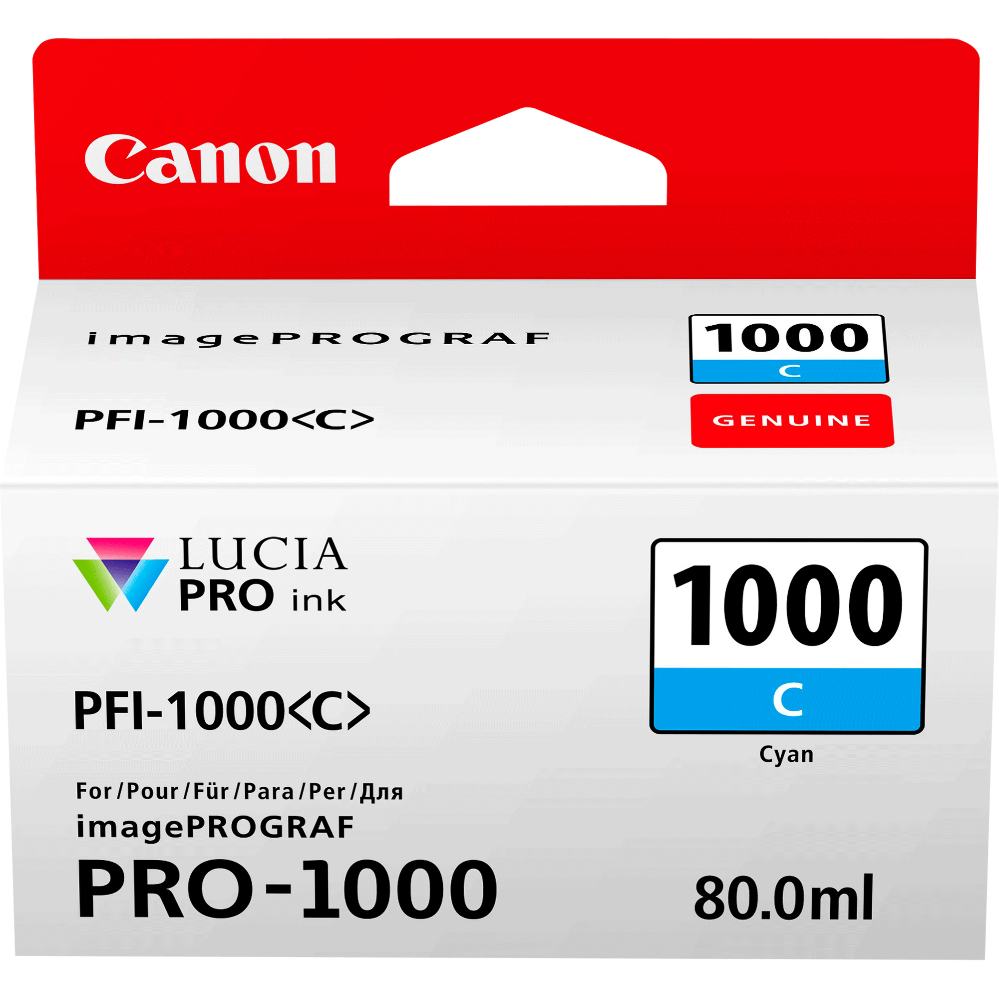 Canon PFI-1000 C - 80 ml - ciano …