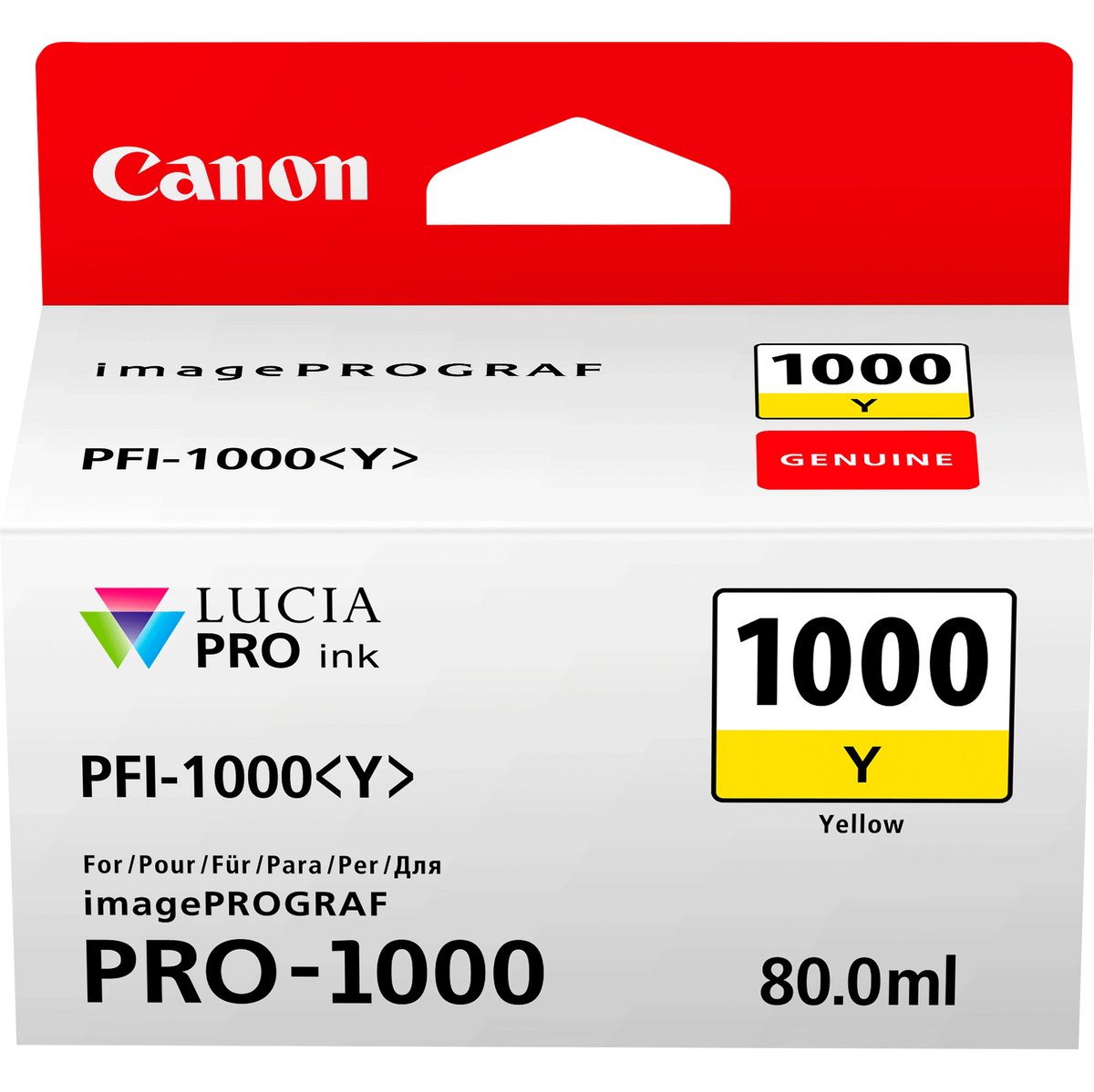 Canon PFI-1000 Y - 80 ml - giallo …