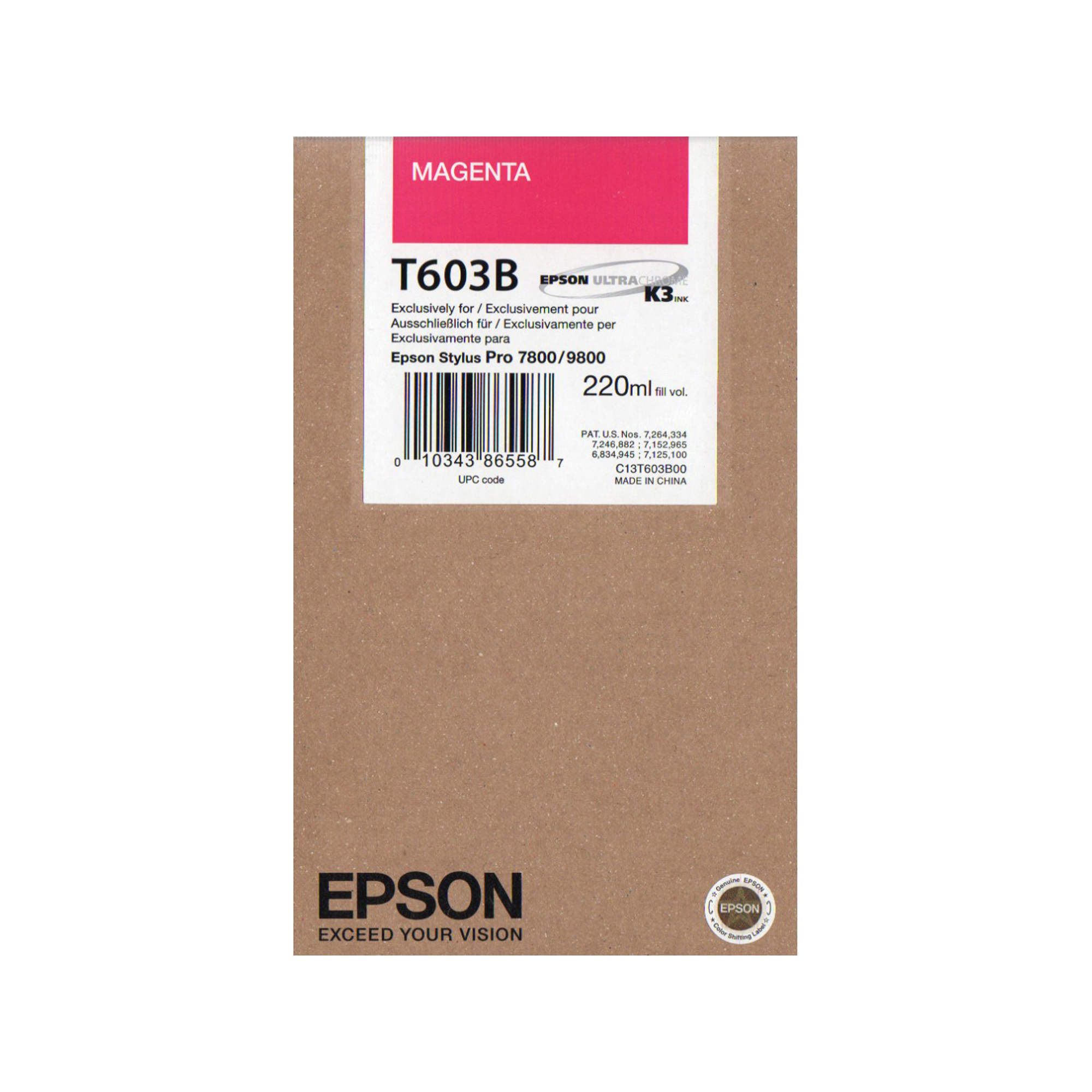 Epson - Tanica - Magenta - C13T603B00 - …