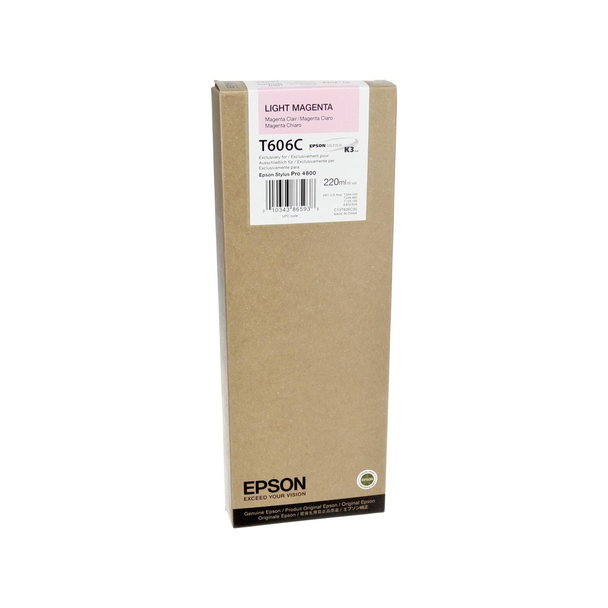 Epson - Tanica - Magenta chiaro - T606C …
