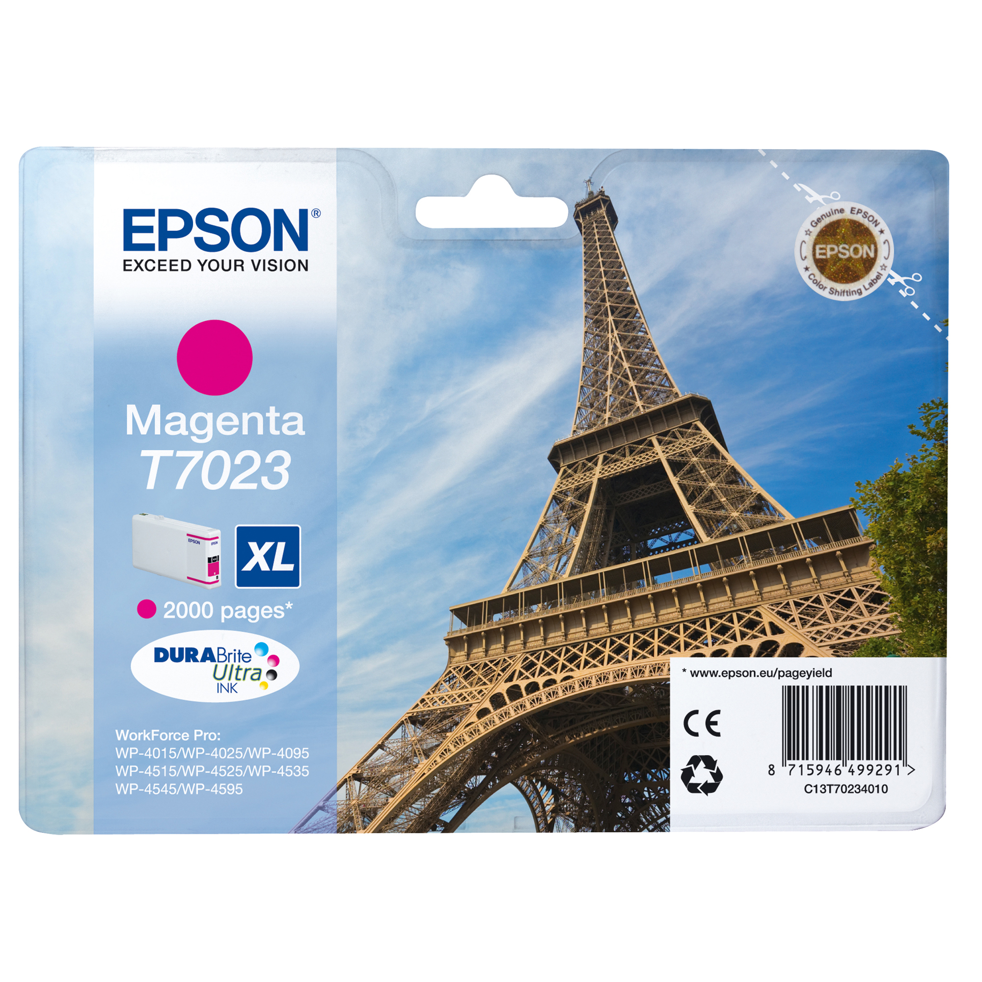 Epson - Tanica - Magenta - T7023 - …