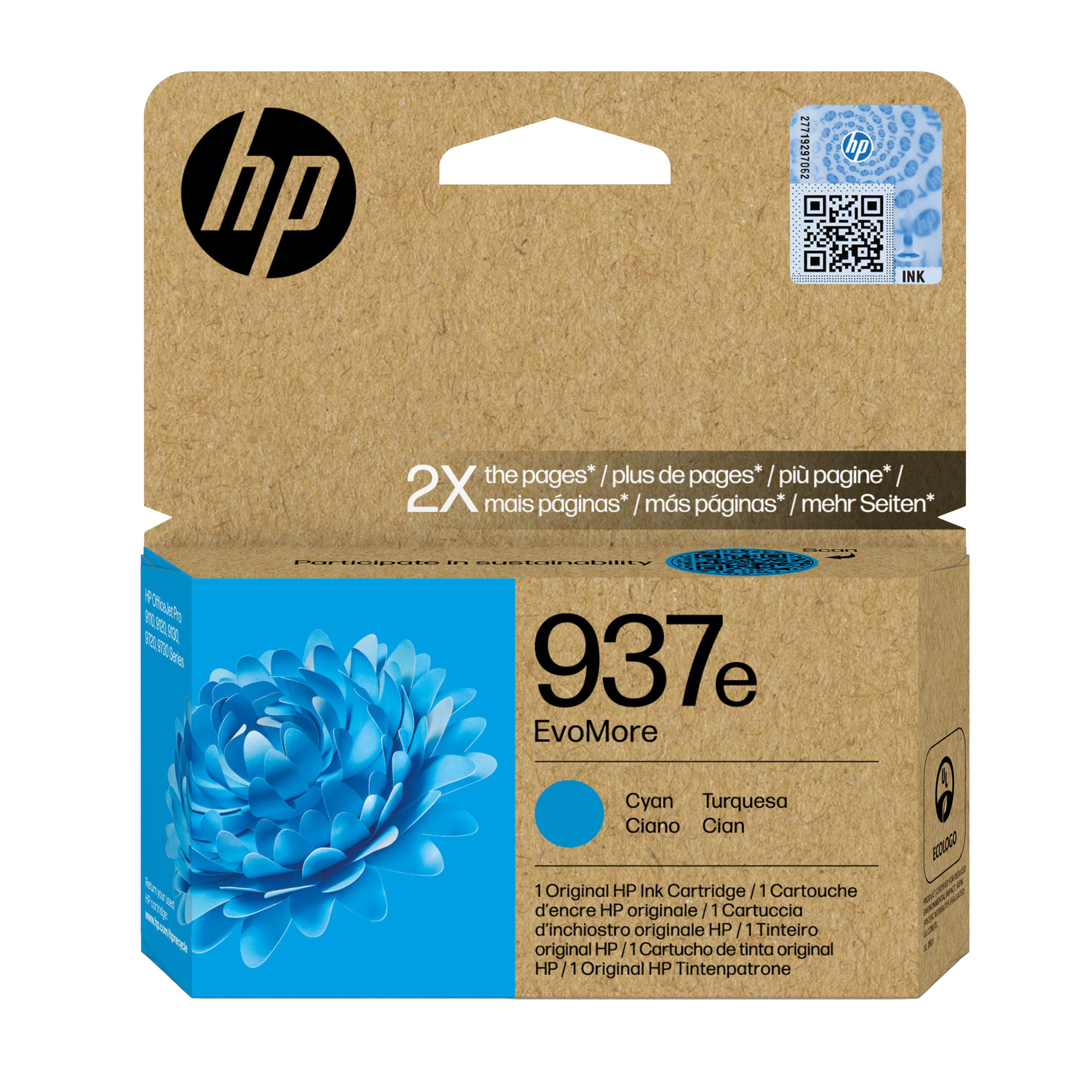 Hp - Cartuccia ink originale - 937e - …