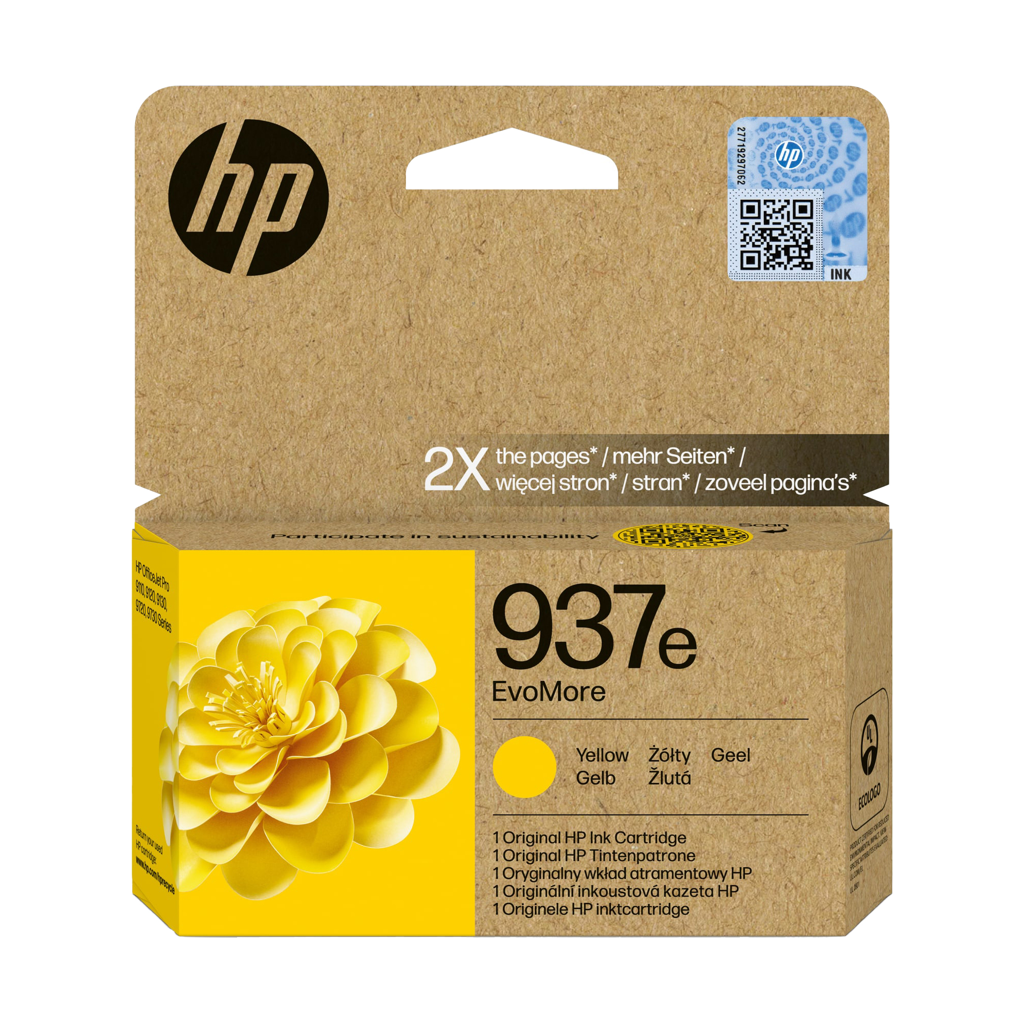 Hp - Cartuccia ink originale - 937e - …