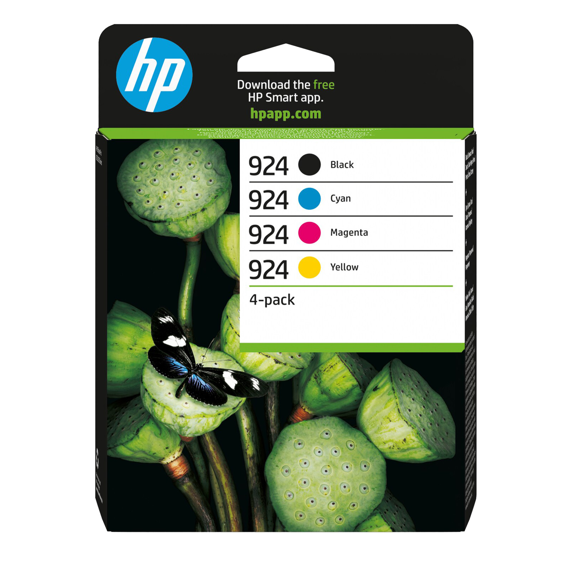 Hp originale - Cartuccia 924 4-pack - BK/C/M/Y …