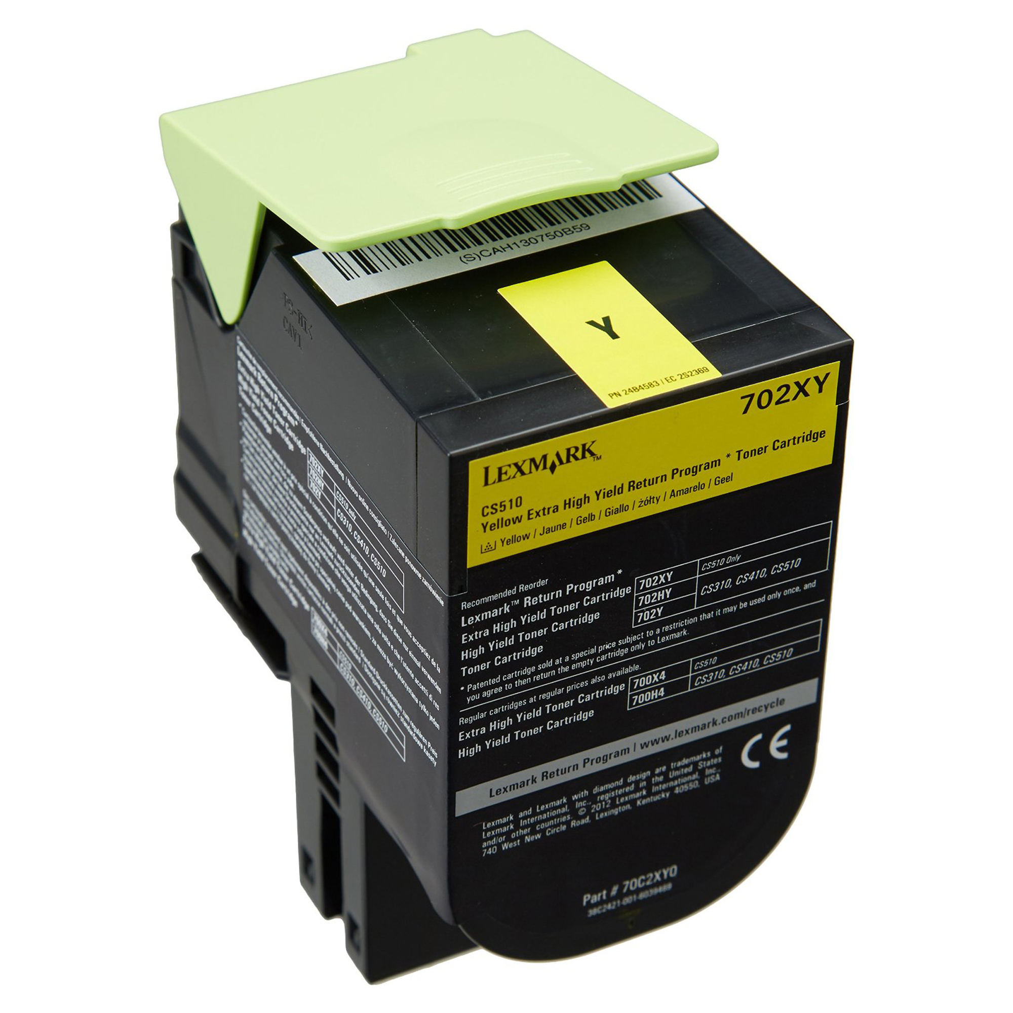 Lexmark 702XY - Extra High Yield - giallo …