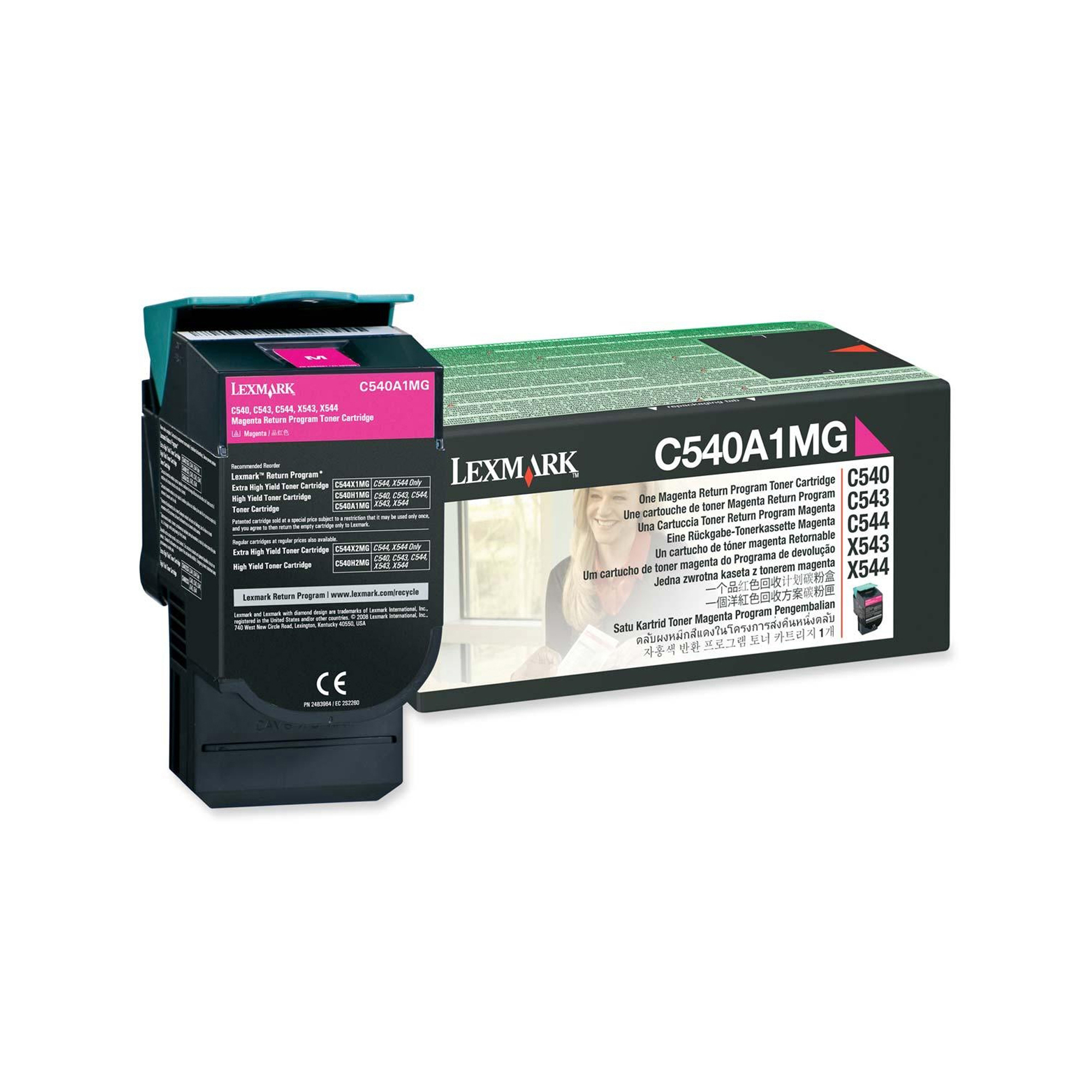 Lexmark - Toner - Magenta - C540A1MG - …