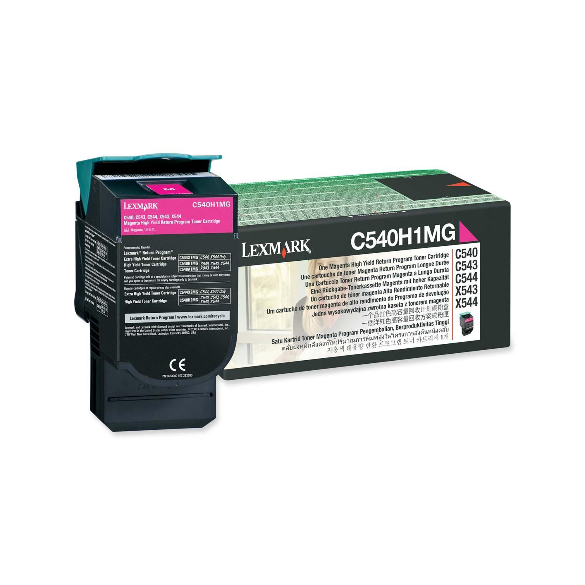 Lexmark - Toner - Magenta - C540H1MG - …