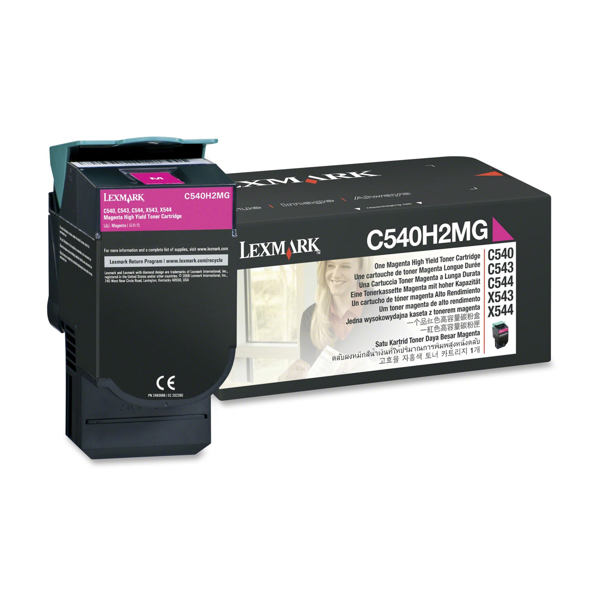 Lexmark - Toner - Magenta - C540H2MG - …