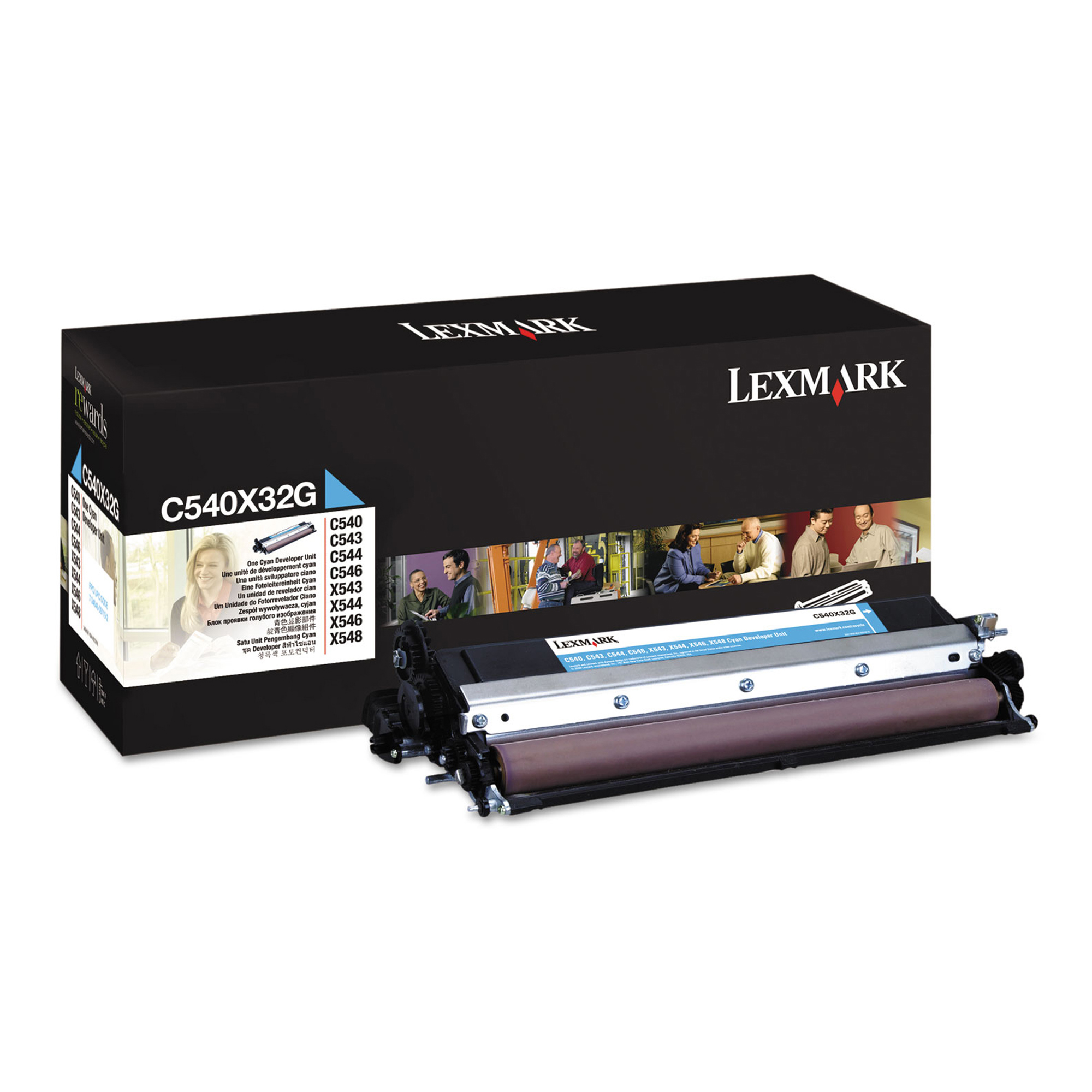 Lexmark - Developer unit - Ciano - C540X32G …