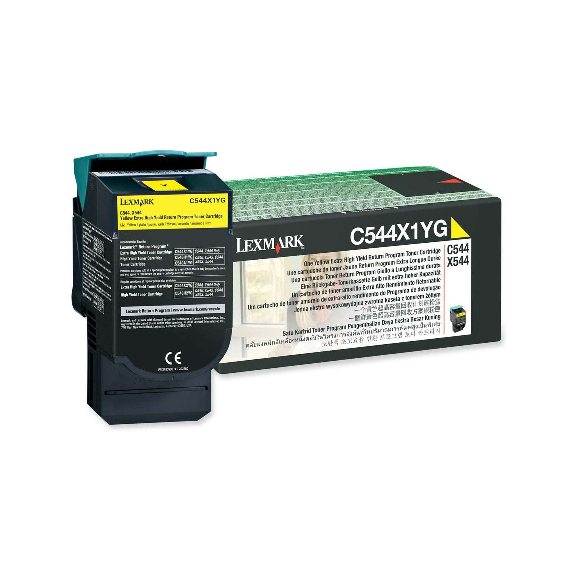 Lexmark - Toner - Giallo - C544X1YG - …