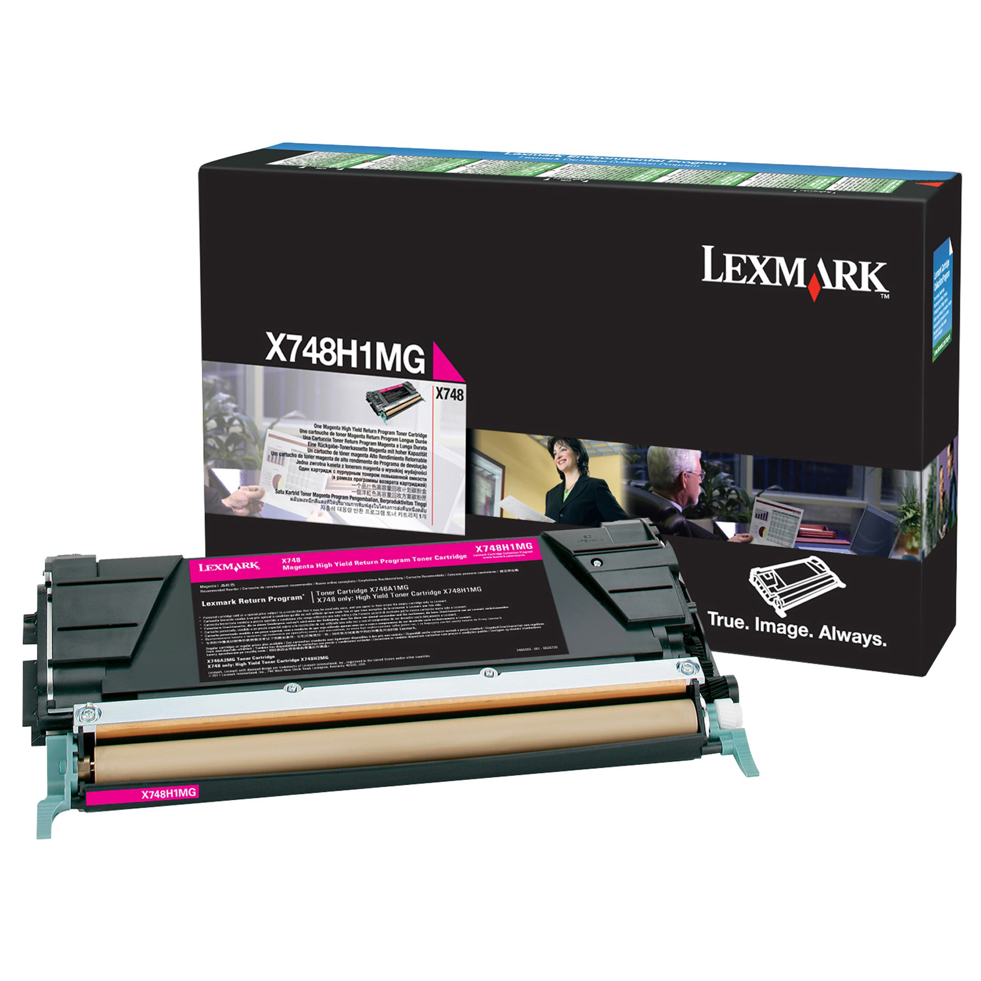Lexmark - Toner - Magenta - X748H1MG - …
