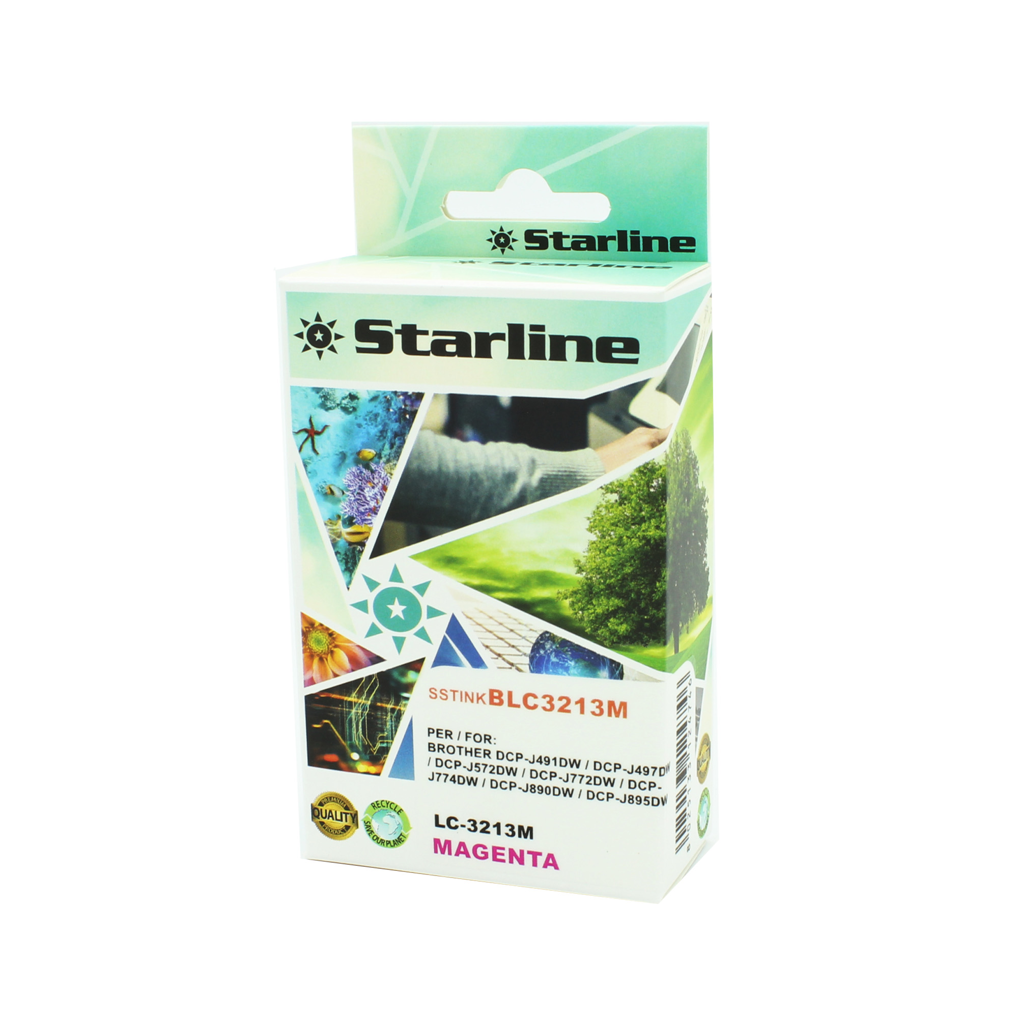 Starline - Cartuccia Ink per print C/BROTHER LC-3213M …