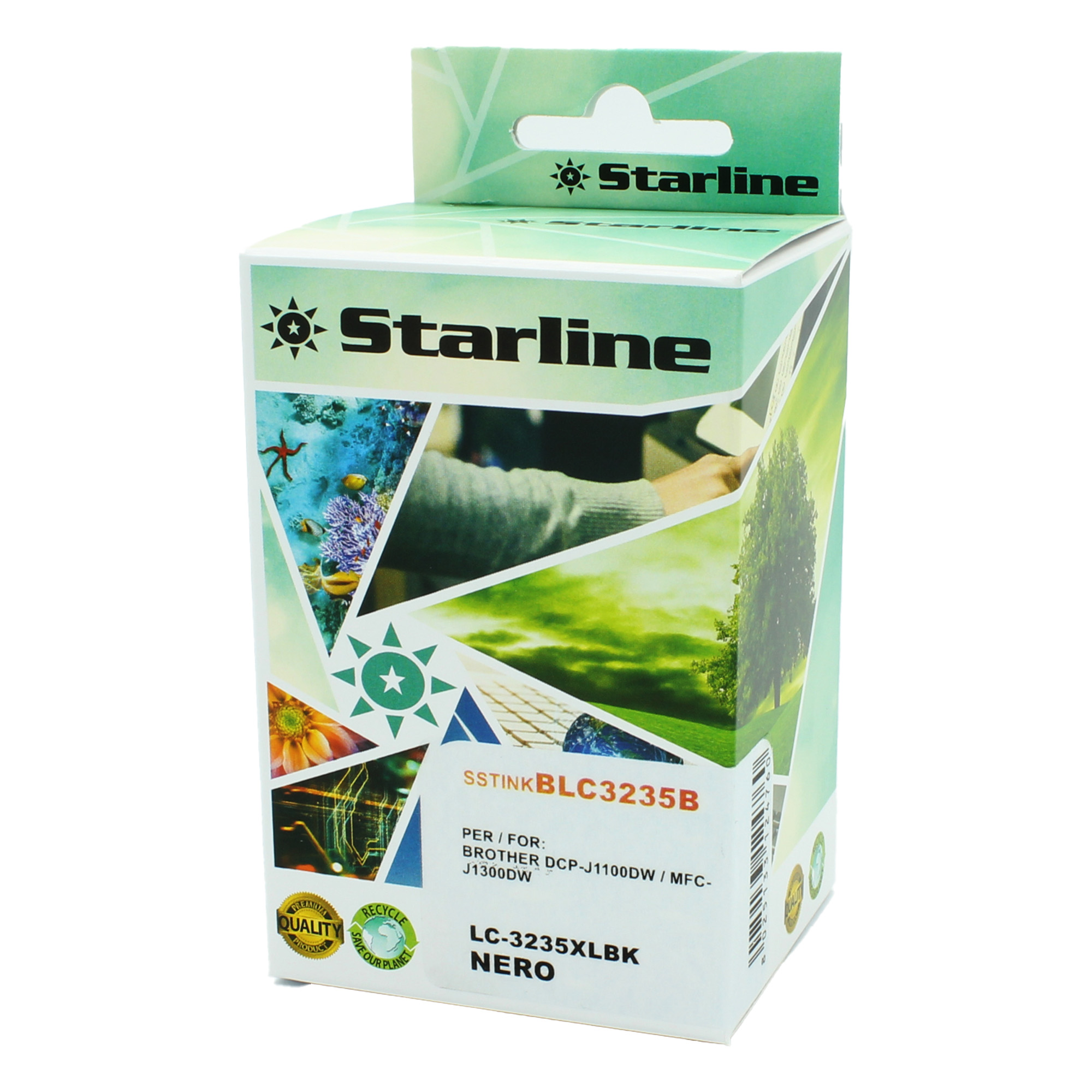 Starline - Cartuccia Ink per print C/BROTHER LC-3235XLBK …