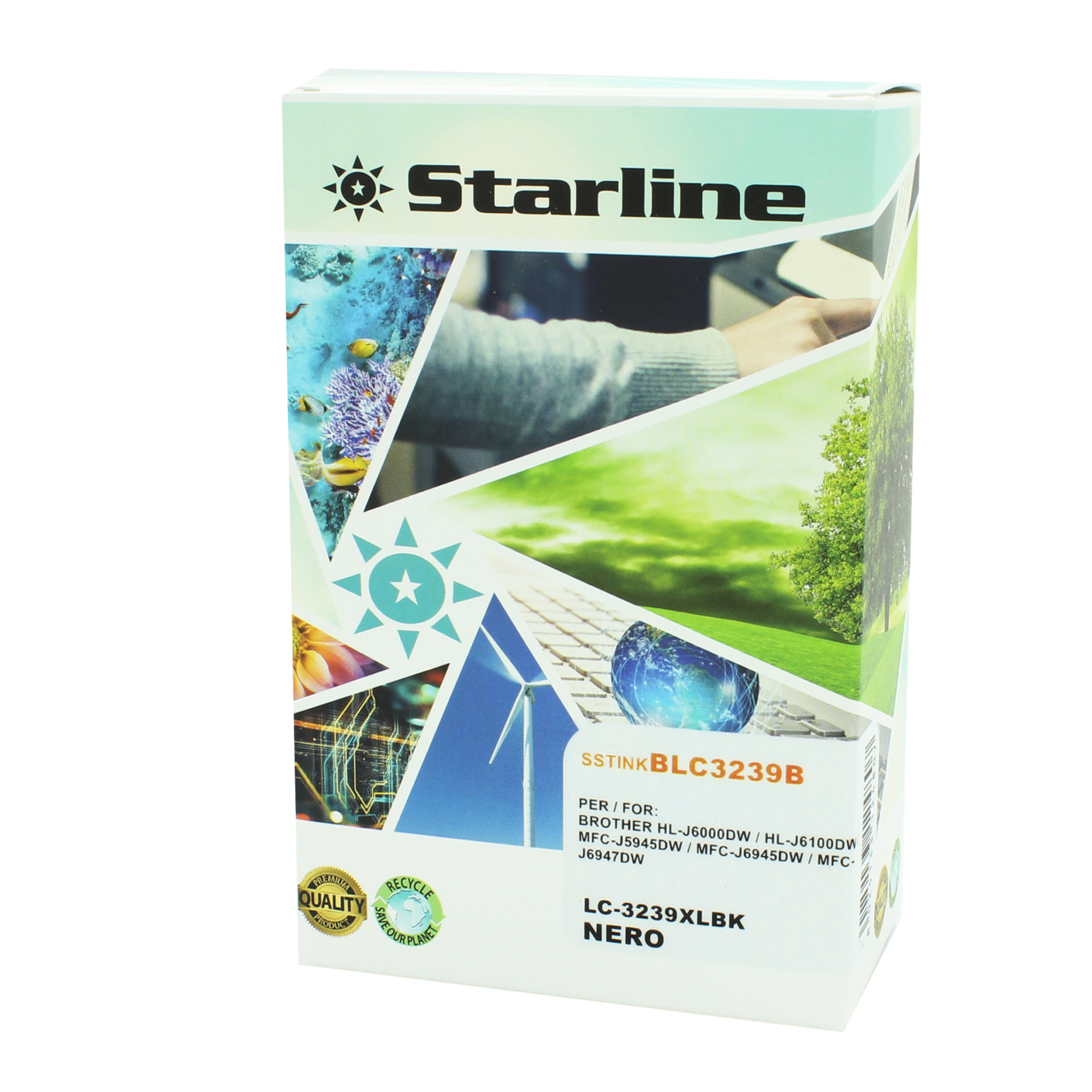 Starline - Cartuccia Ink per print C/BROTHER LC-3239XLBK …