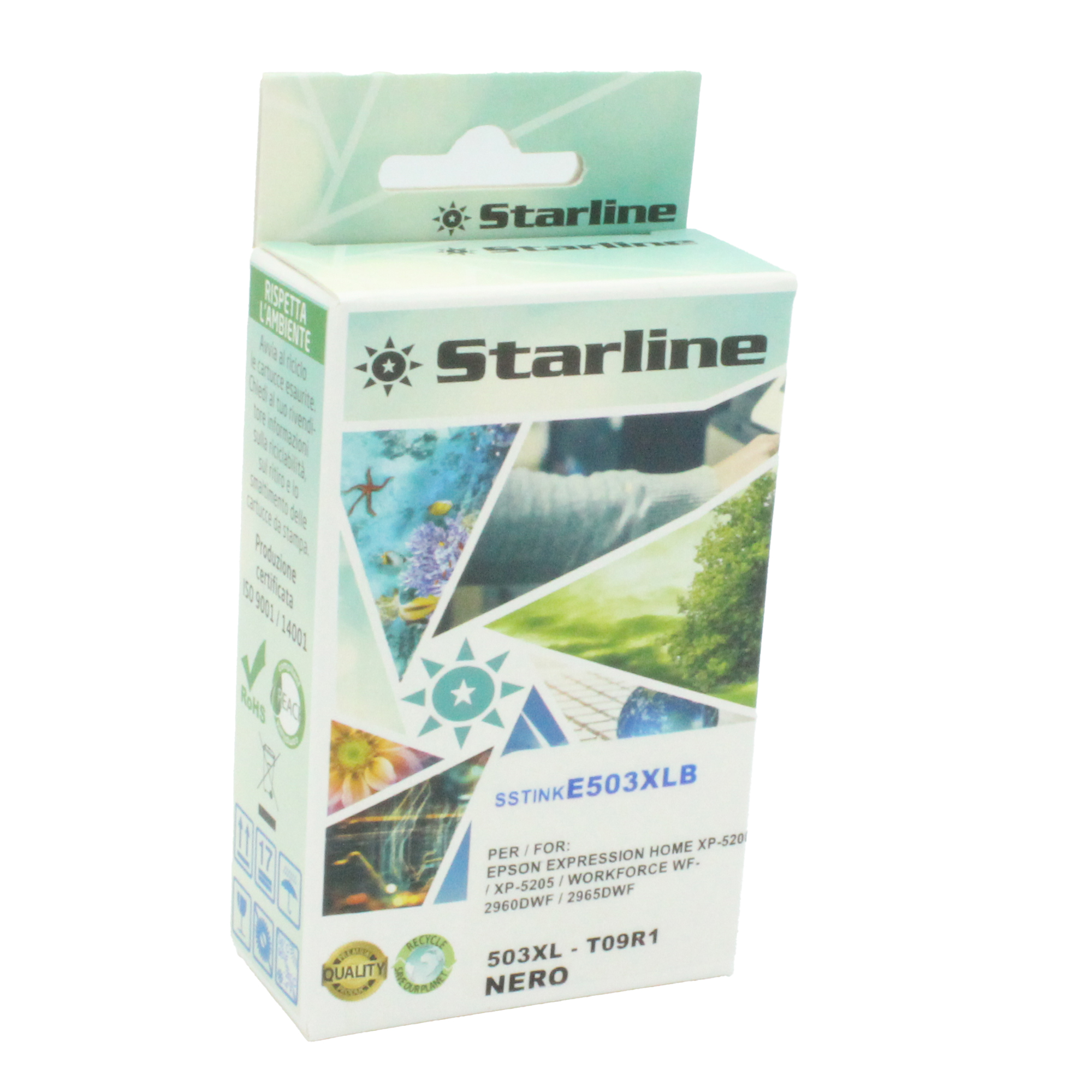 Starline - Cartuccia compatibile Peperoncino 503XL - Nero …