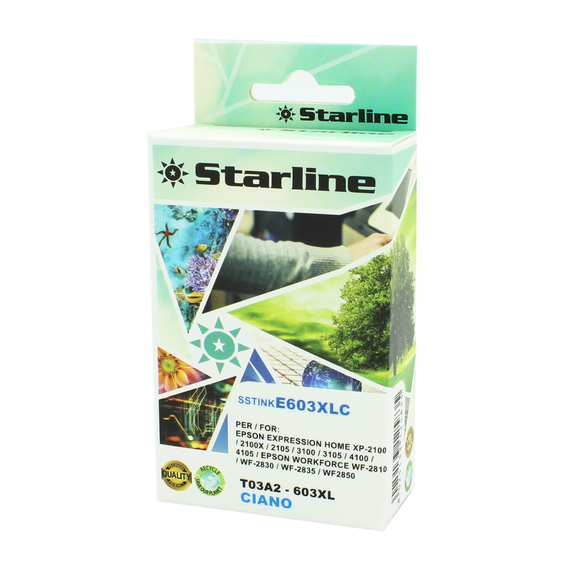 Starline - Cartuccia 603XL Stella Marina - Ciano …