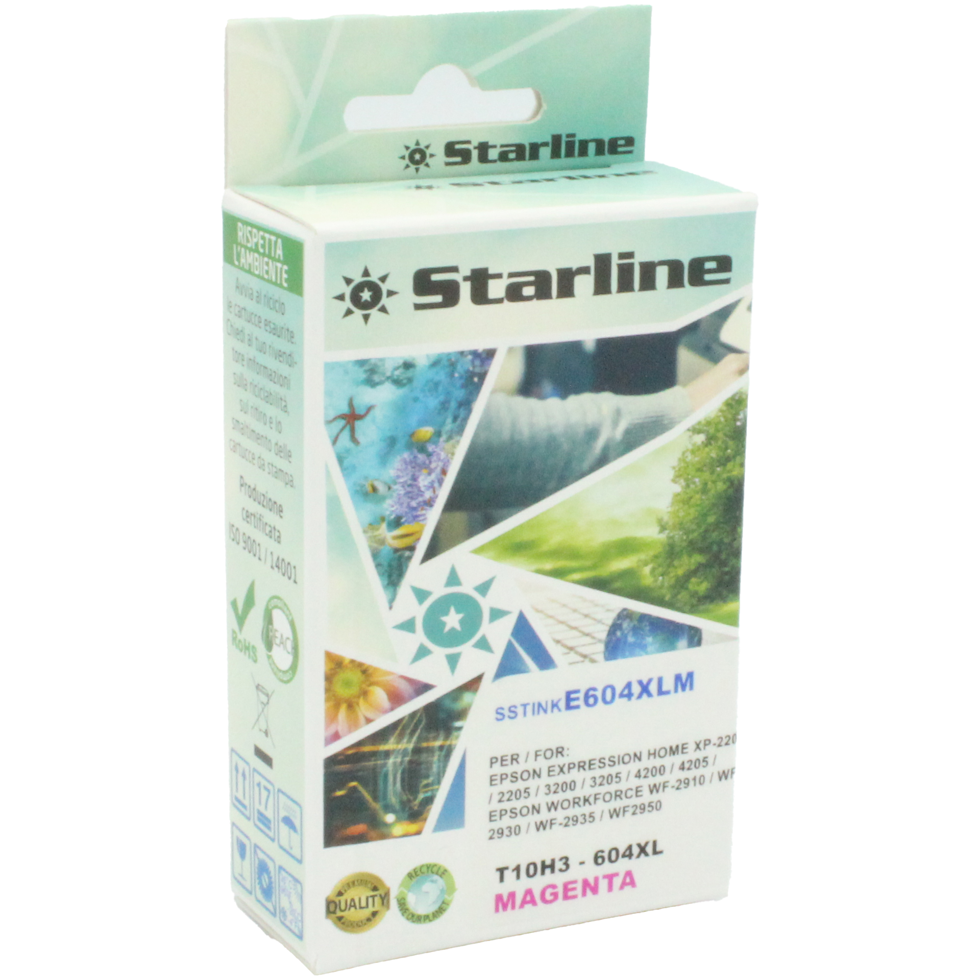 Starline - Cartuccia compatibile Ananas 604XL - Magenta …