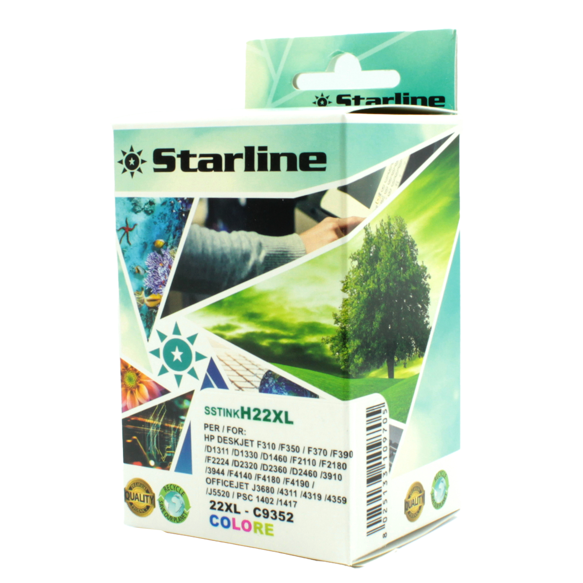 Starline - Cartuccia ink Compatibile - per HP …