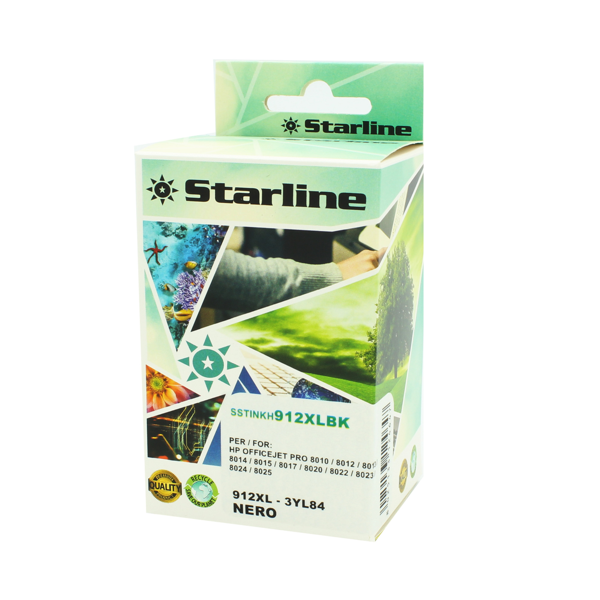 Starline - Cartuccia Ink Compatibile per HP 912 …