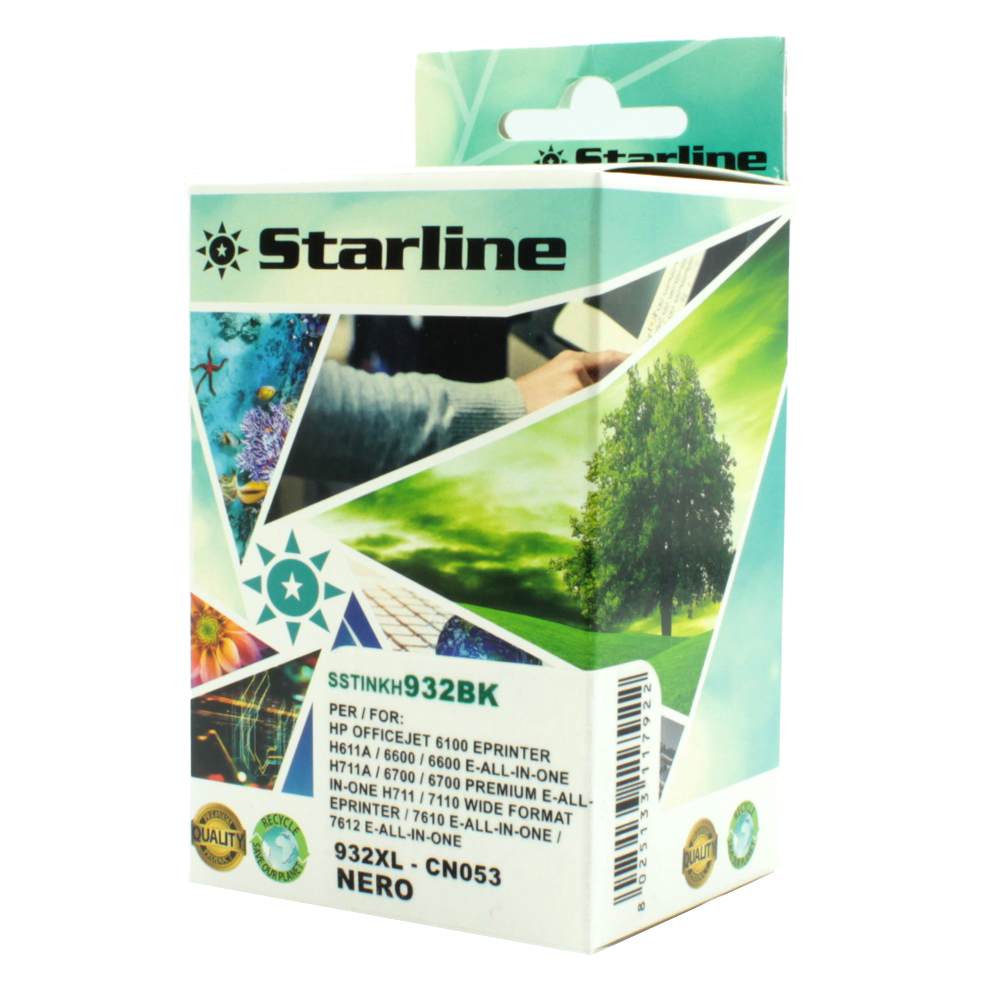 Starline - Cartuccia ink Compatibile - per HP …