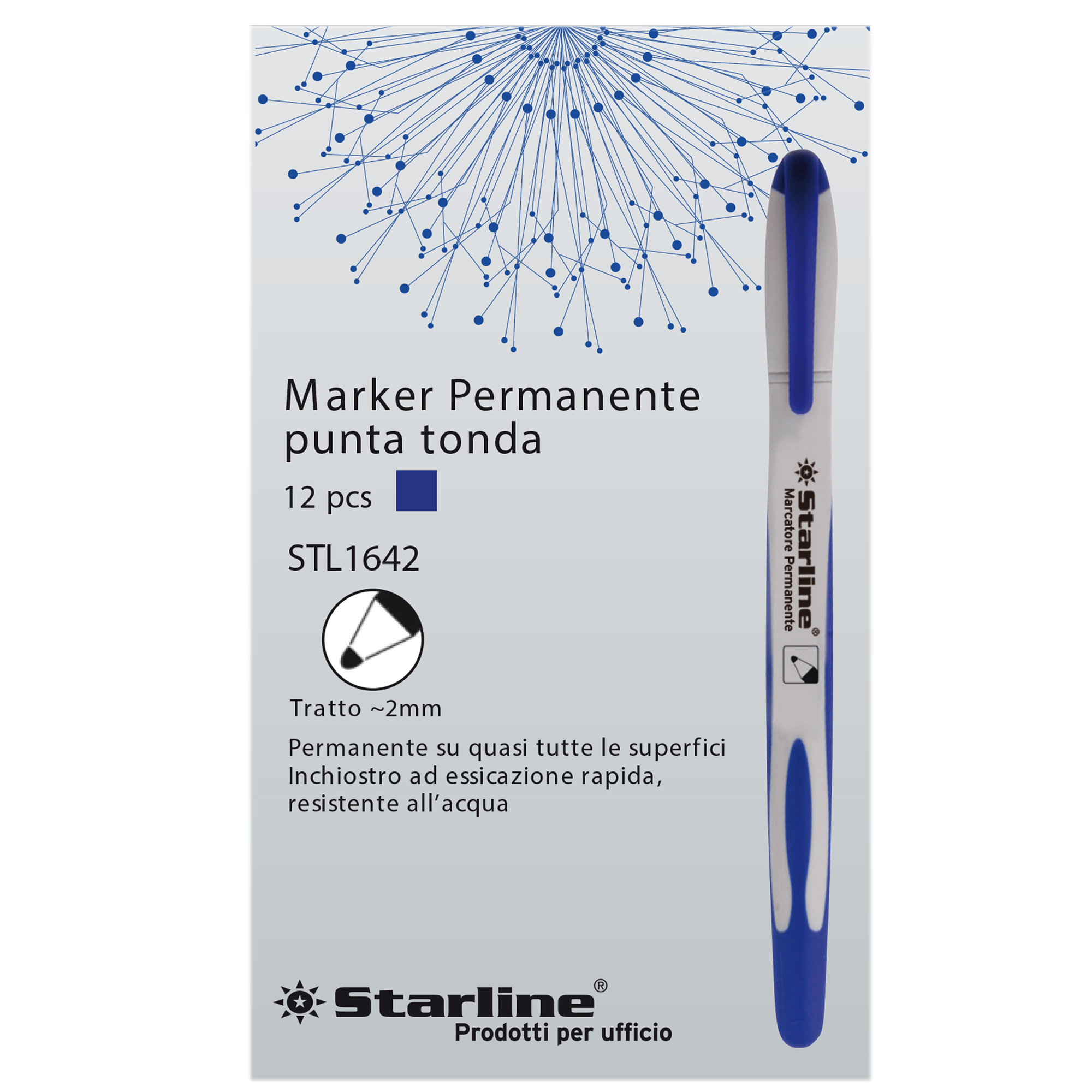 Marcatore permanente Starline - punta tonda 2,0mm - …