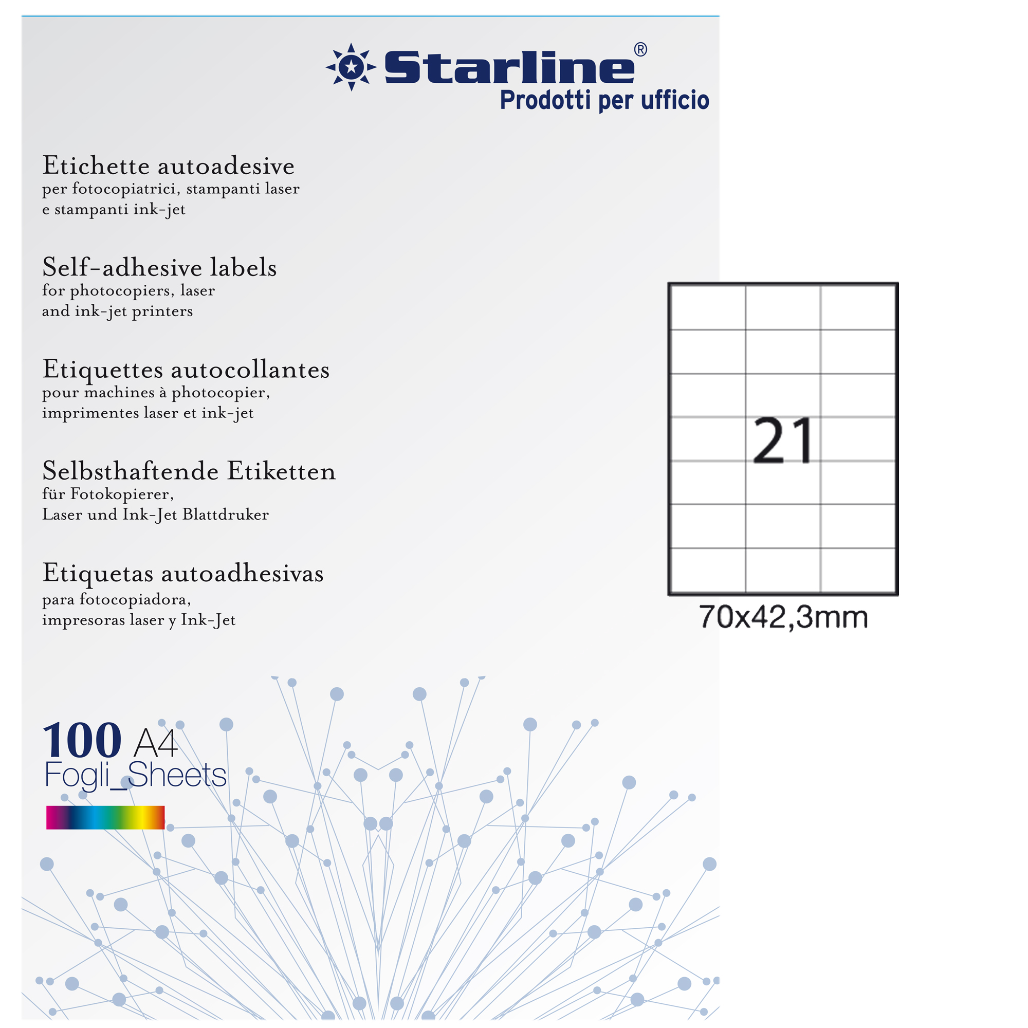 Etichette adesive - in carta - permanenti - …