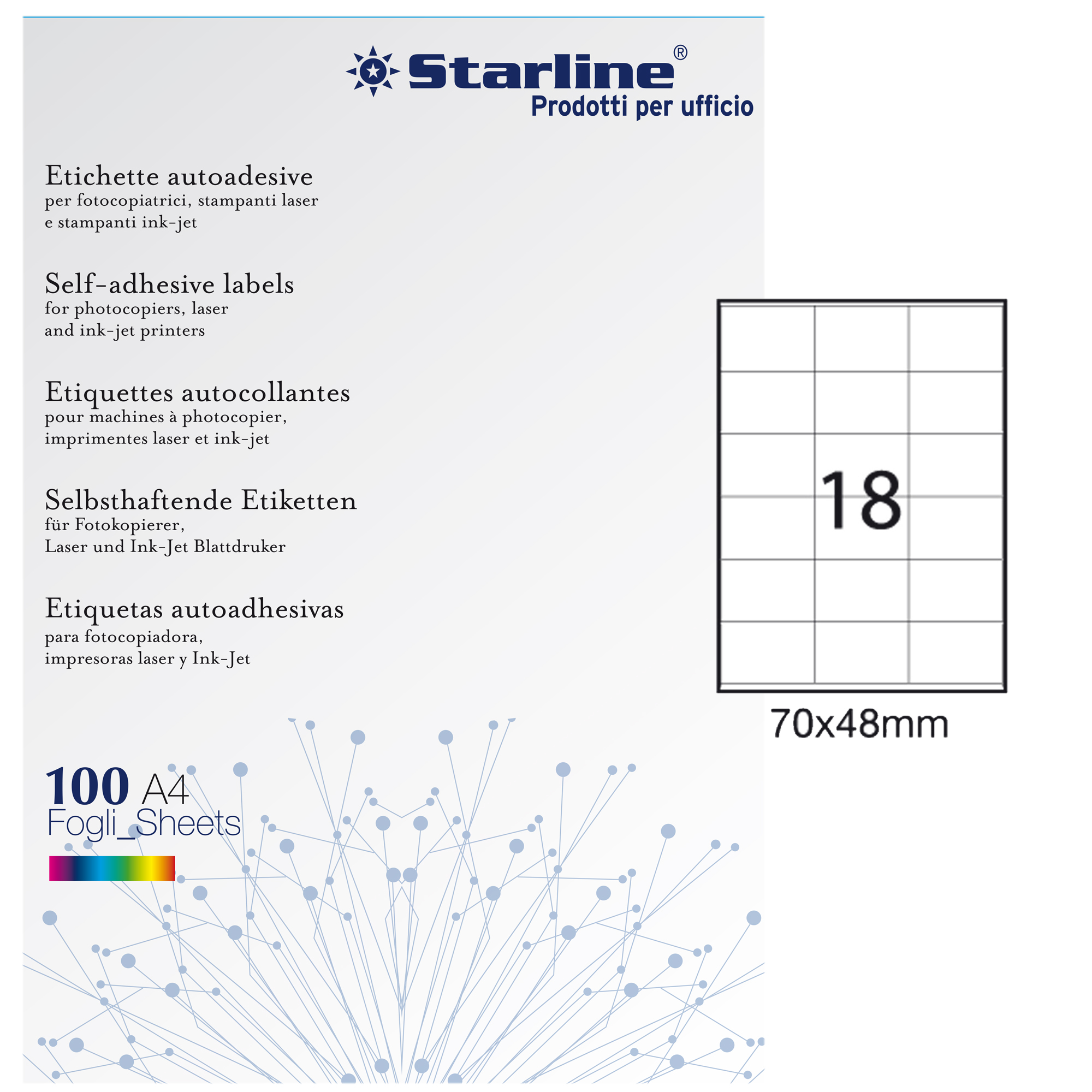 Etichette adesive - in carta - permanenti - …