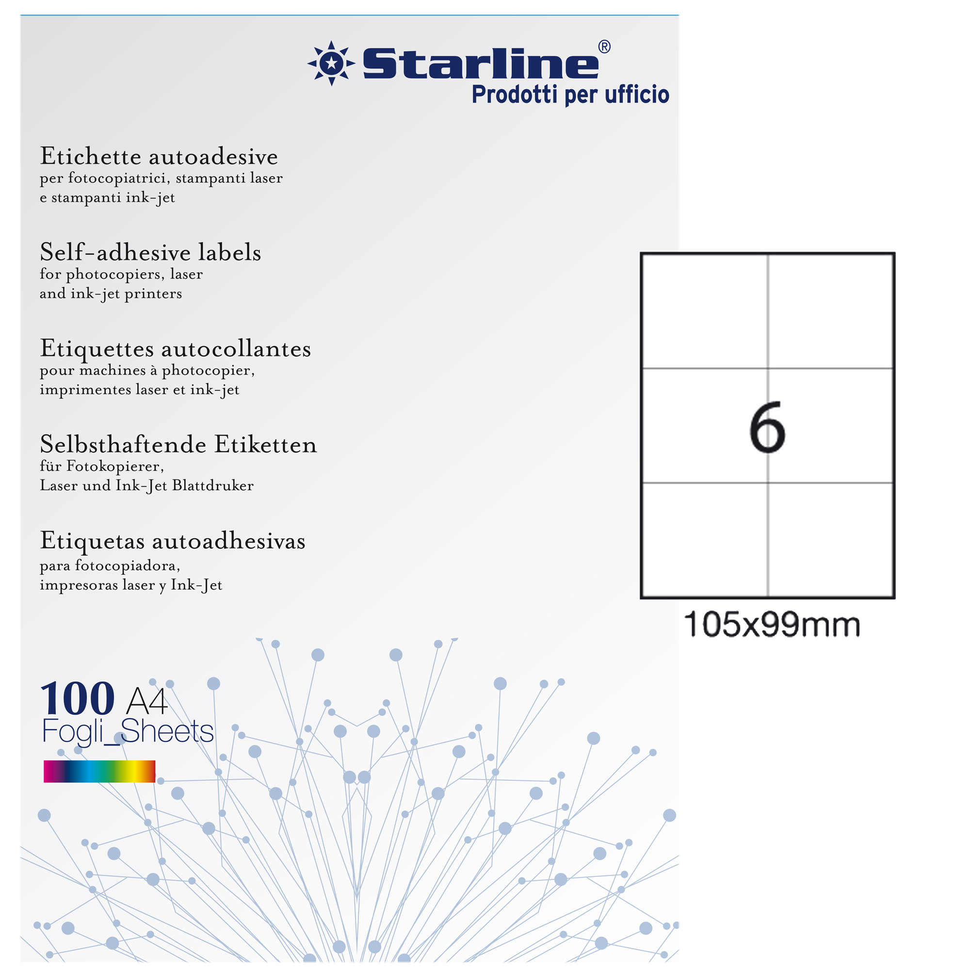 Etichette adesive - in carta - permanenti - …