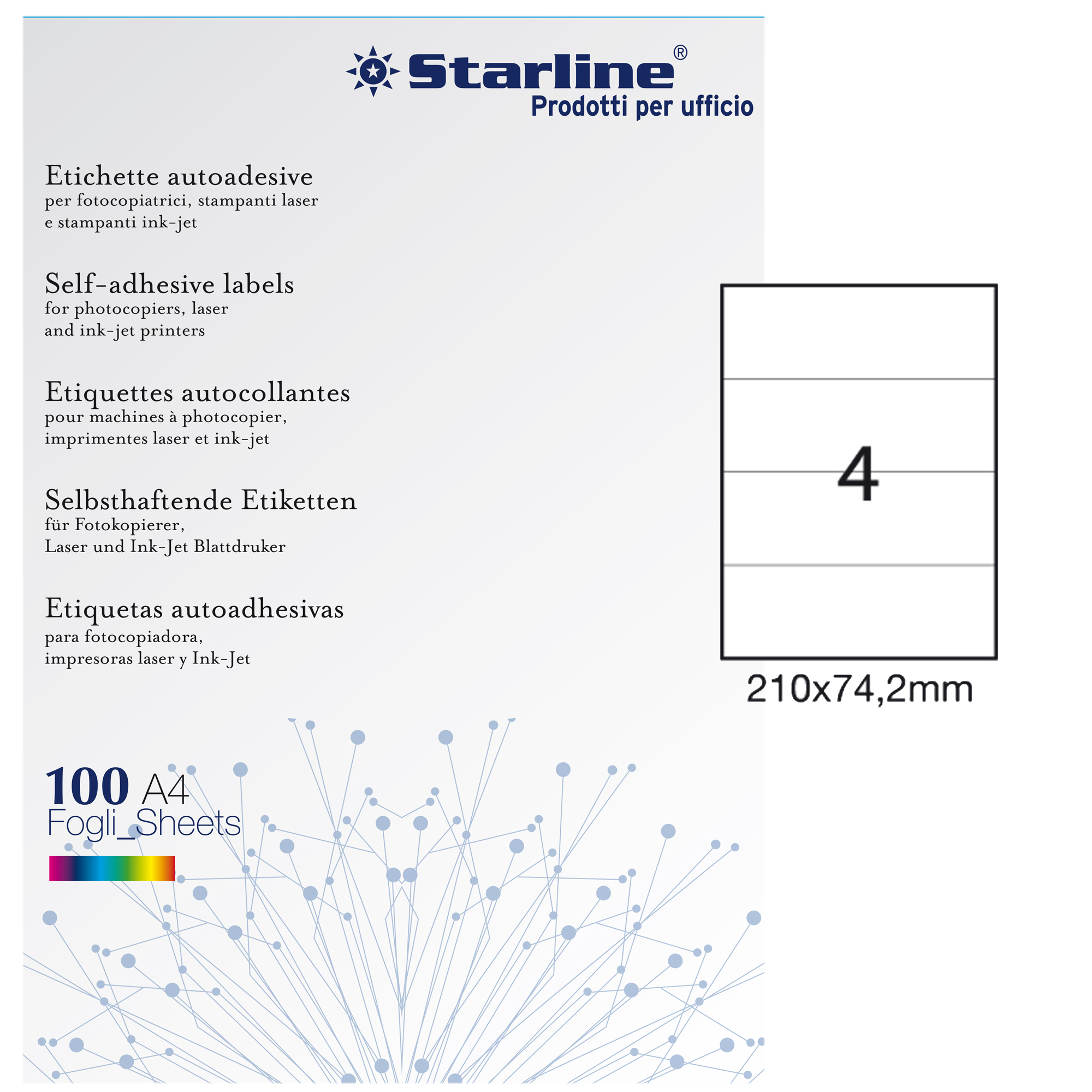 Etichette adesive - in carta - permanenti - …