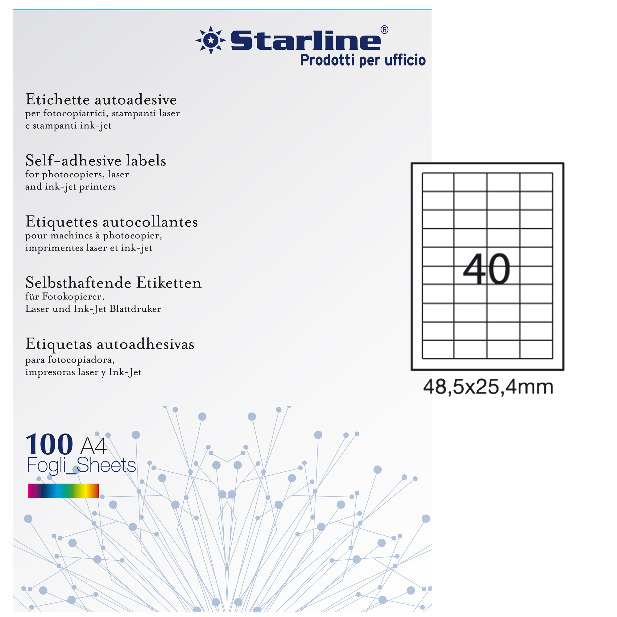 Etichette adesive - in carta - permanenti - …