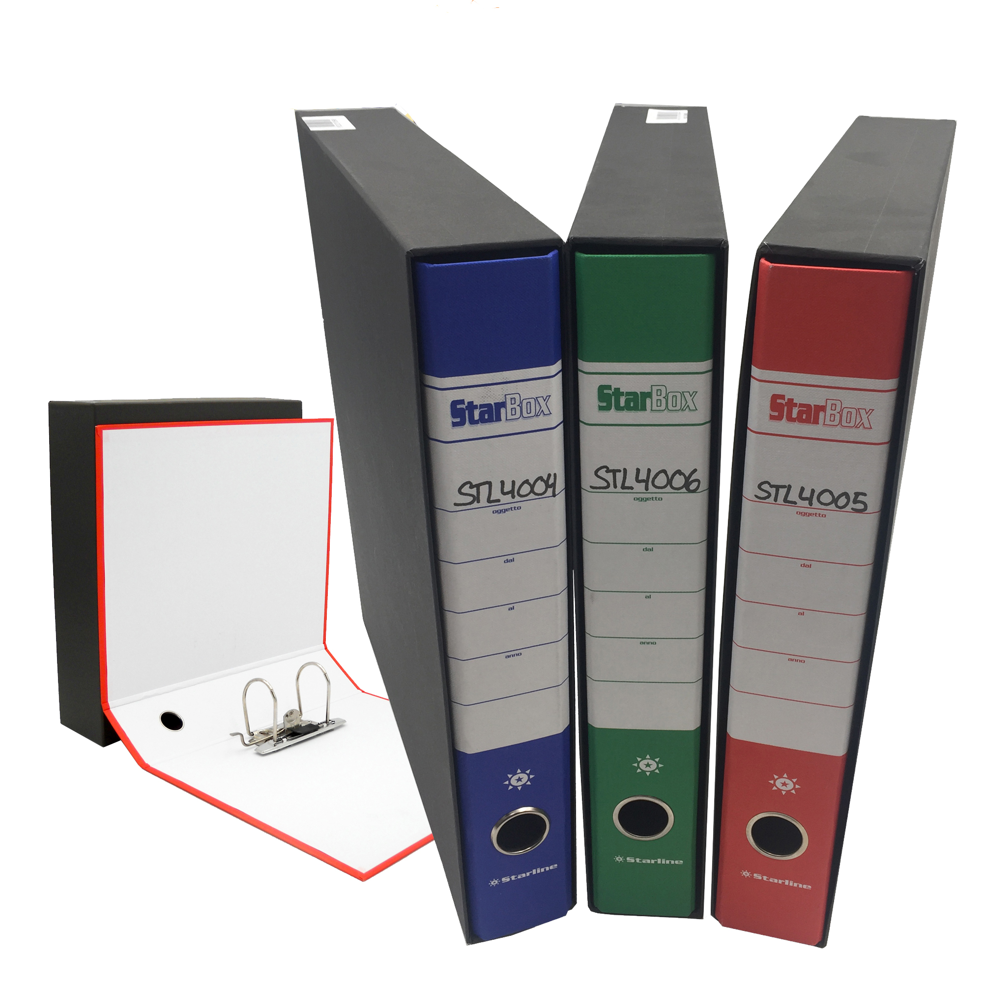 Registratore Starbox - dorso 5 cm - protocollo …