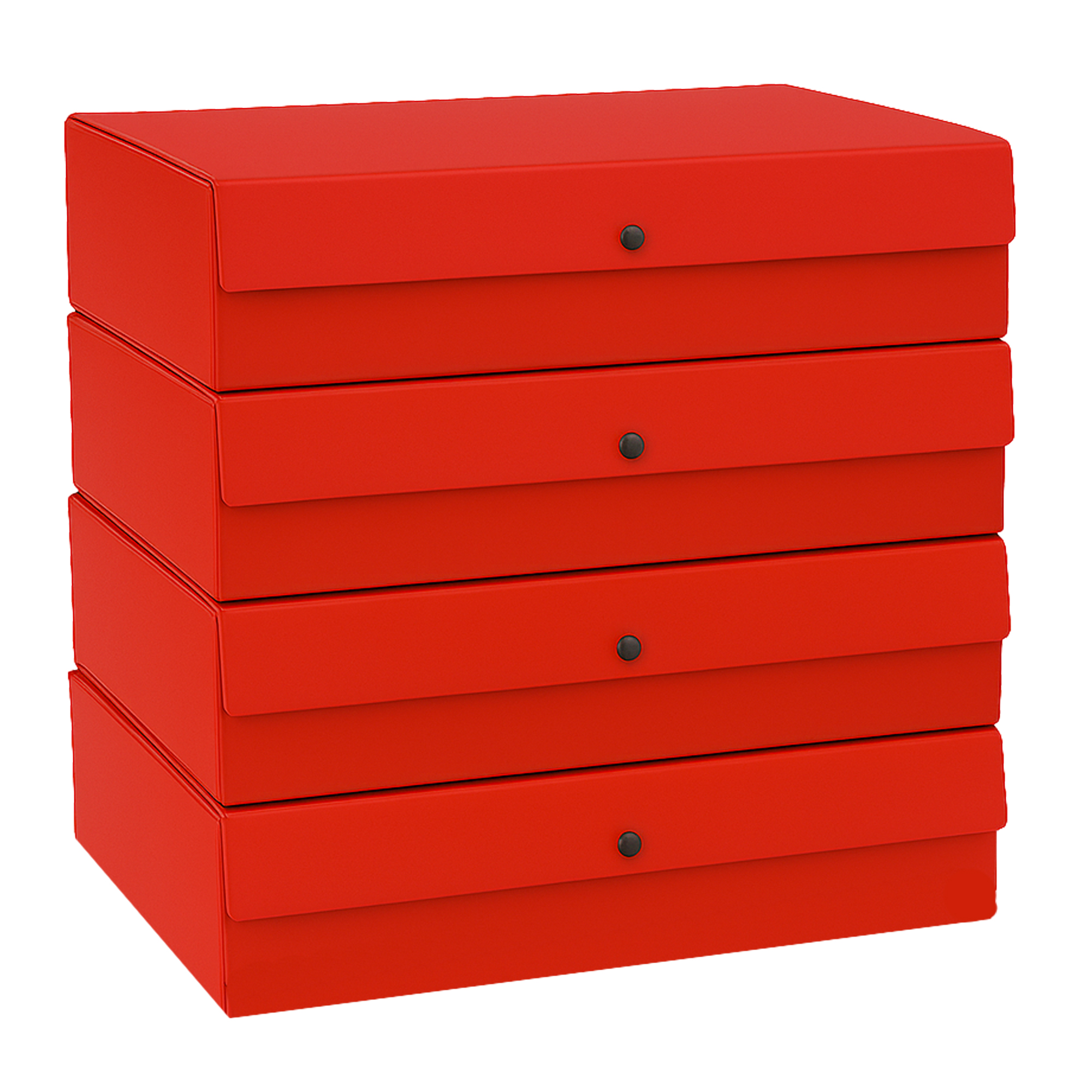 Scatola progetto - dorso 14 cm - rosso …