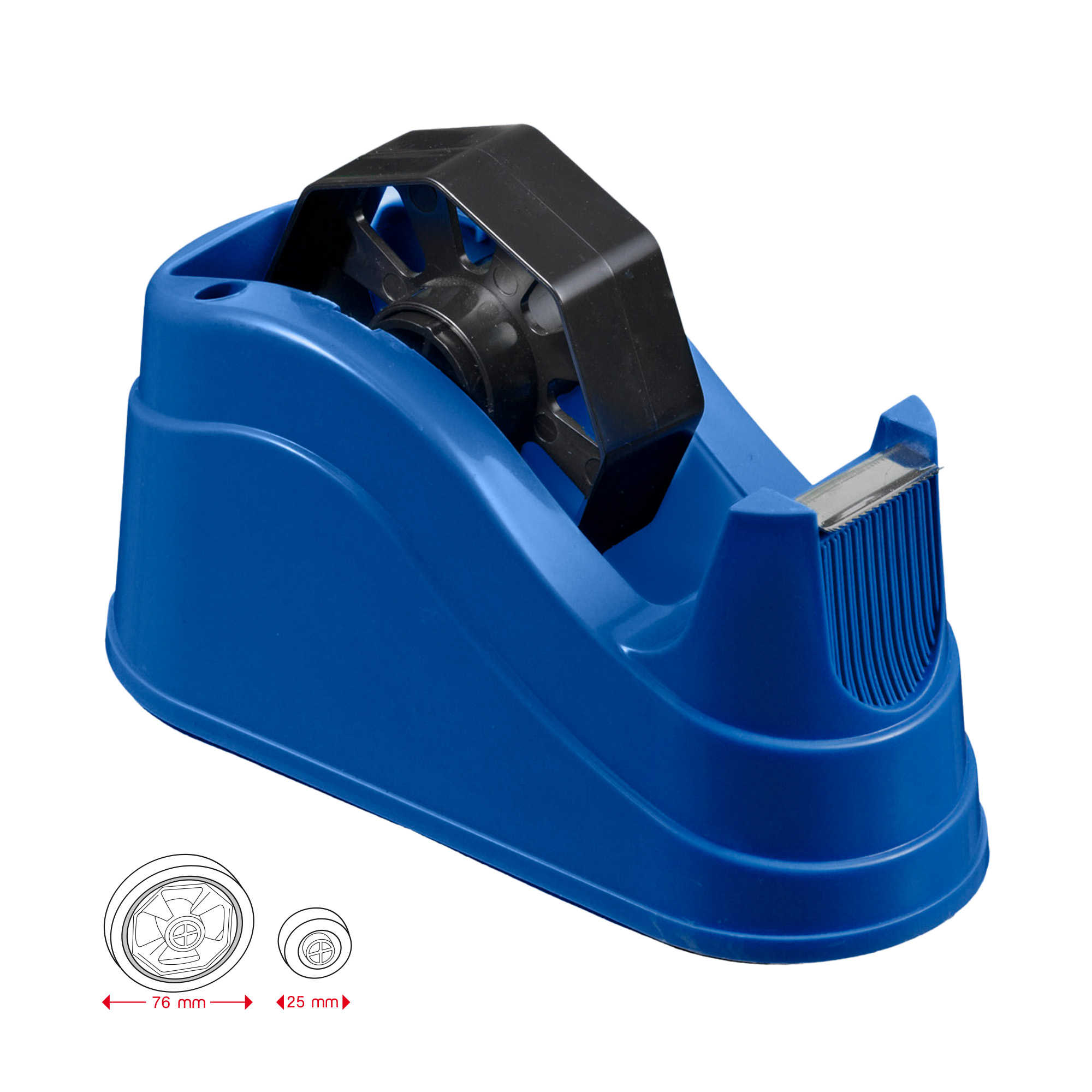 Dispenser da tavolo Medium c/portapenne blu per nastri …