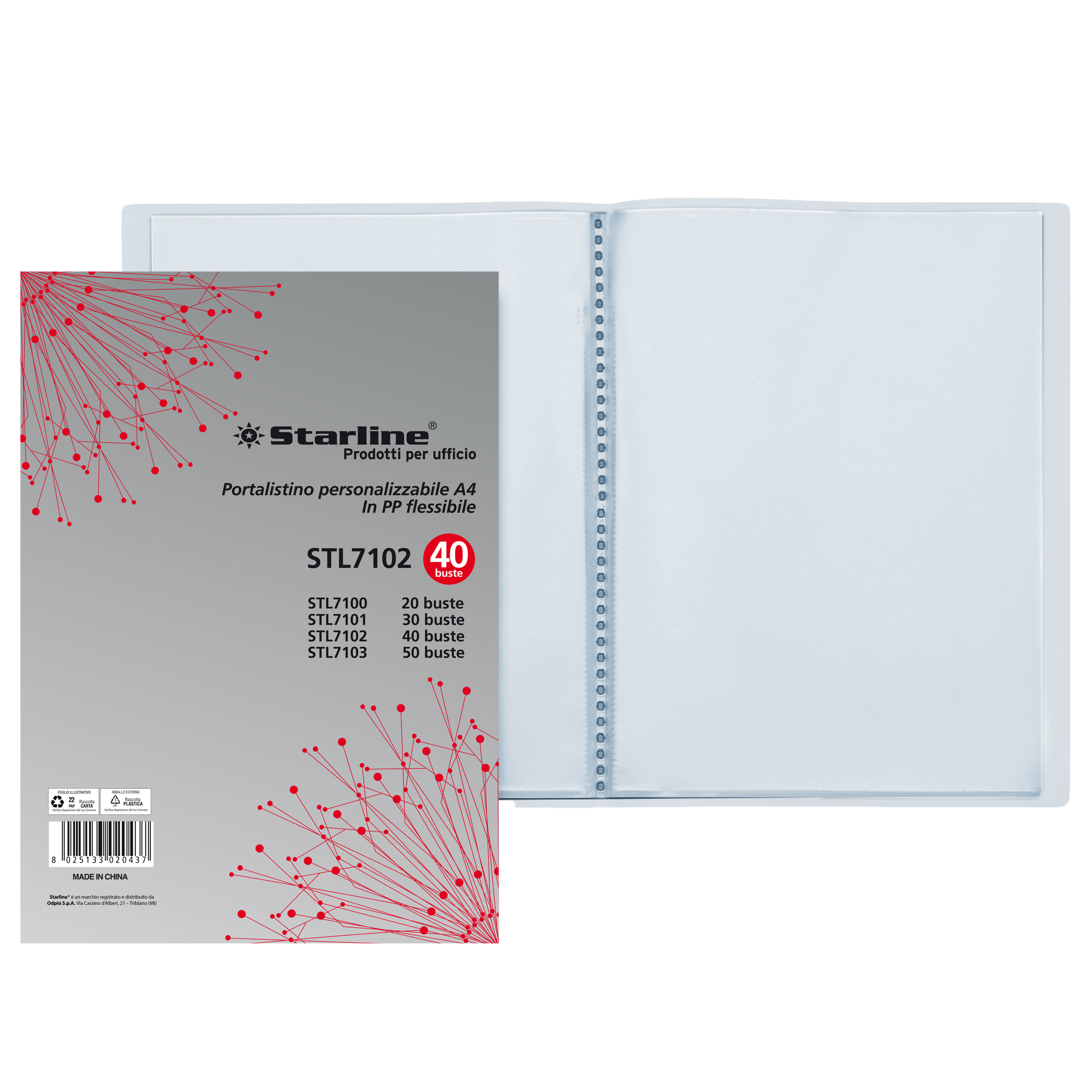 Portalistini personalizzabile - PP - 22 x 30 …