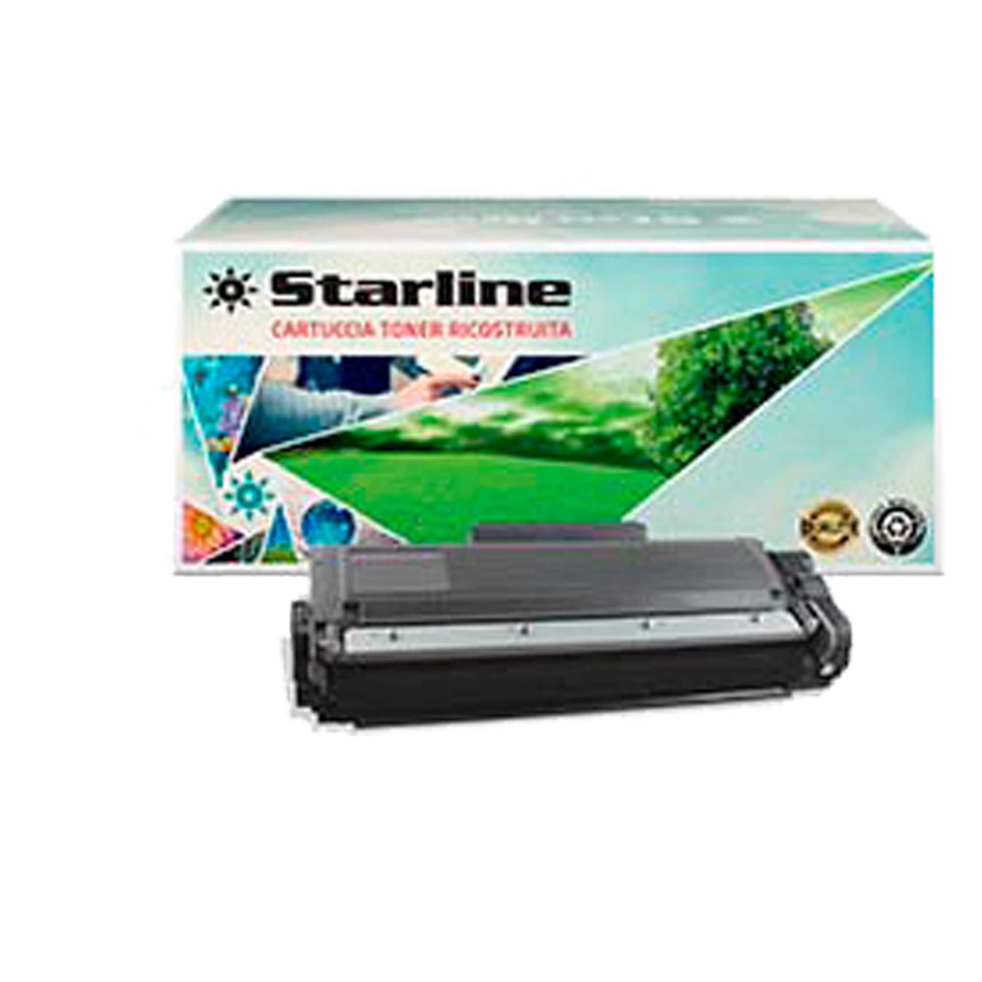 Starline - Toner Ricostruito per Brother - Nero …