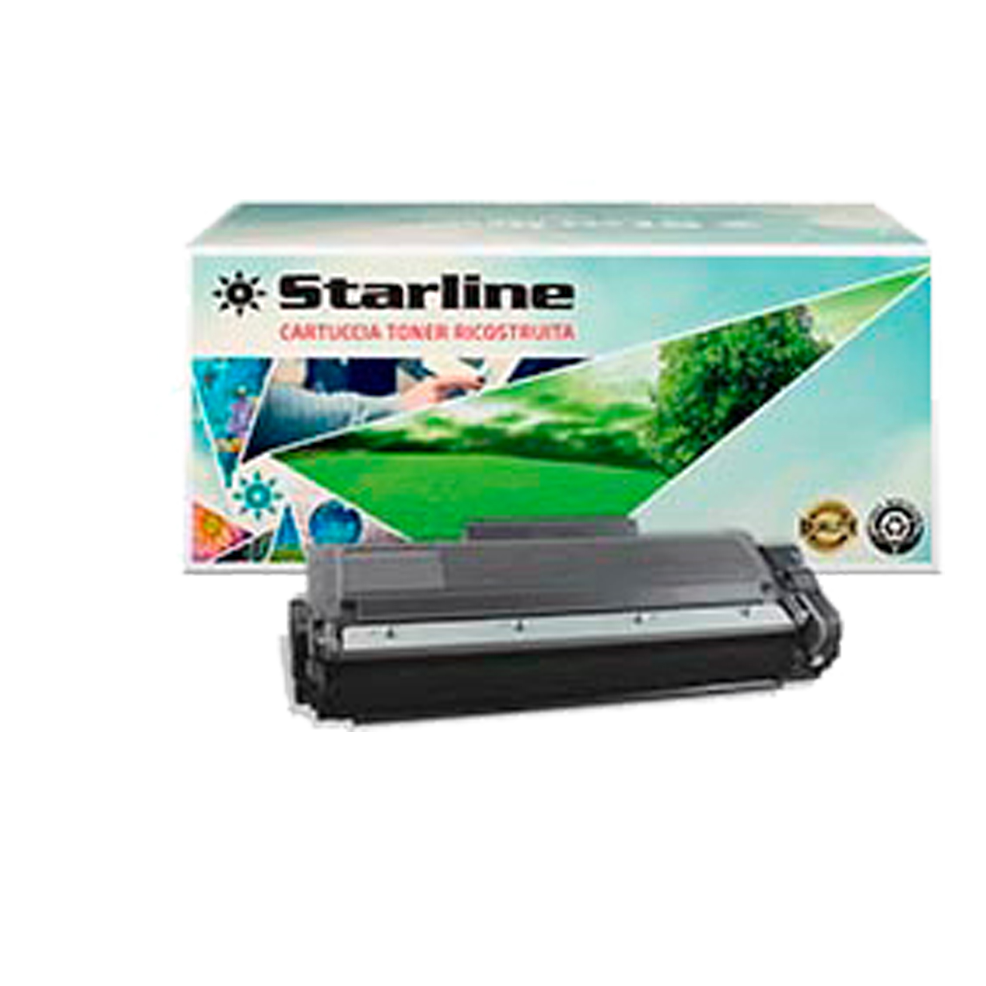 Starline - Toner Ricostruito per Brother - Nero …