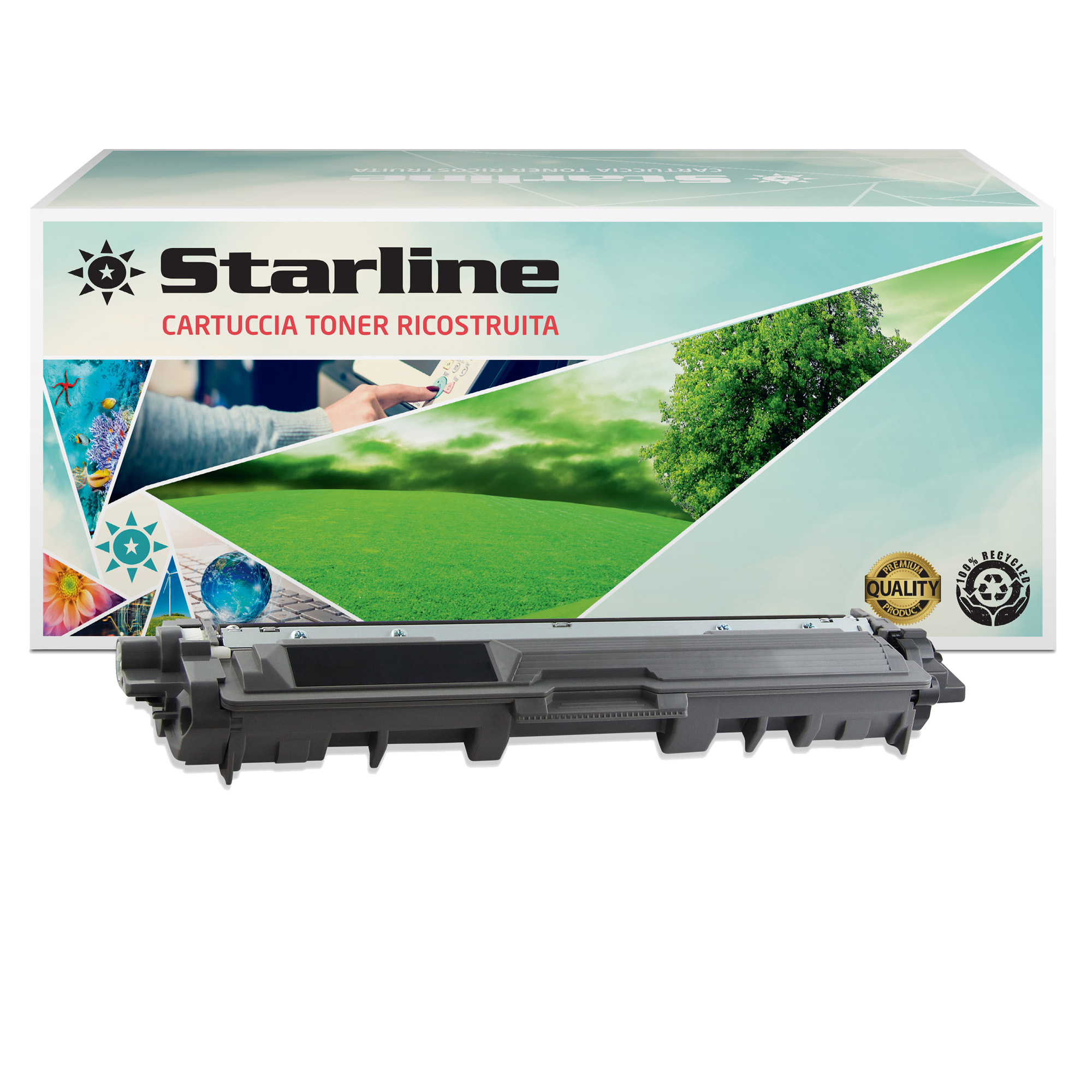 Starline - Toner Ricostruito per Brother TN-243 - …