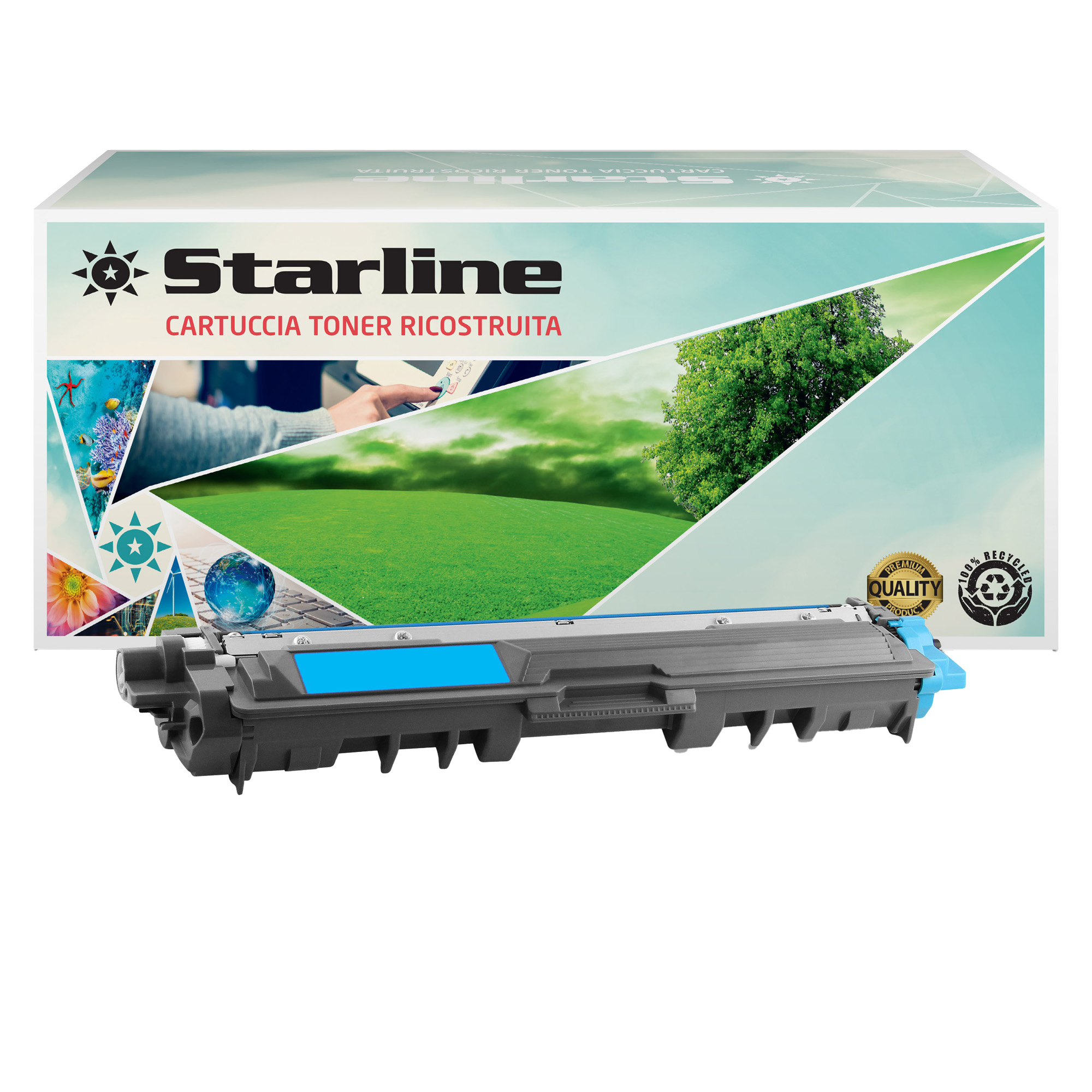 Starline - Toner Ricostruito per Brother TN-243 - …