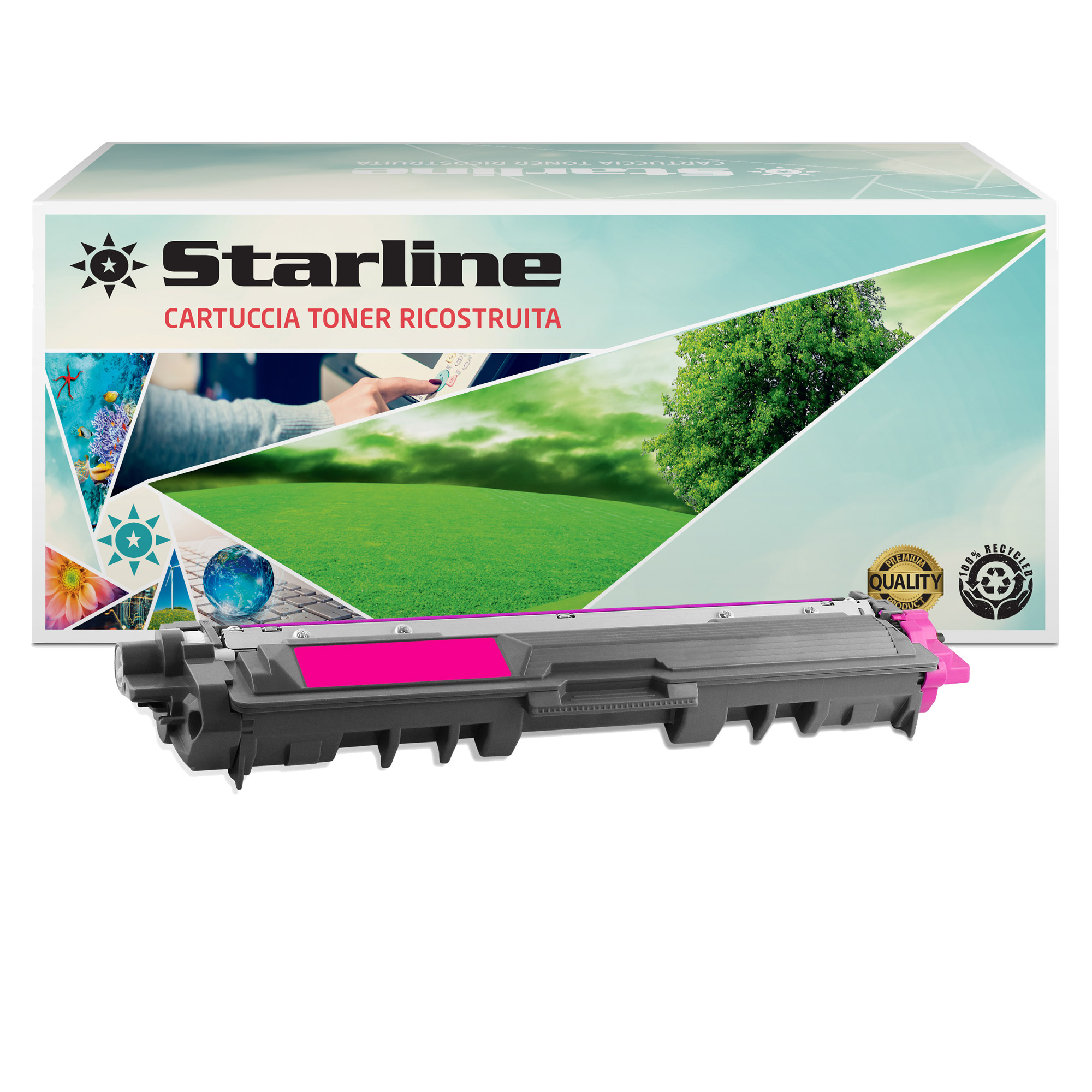 Starline - Toner Ricostruito per Brother TN-243 - …