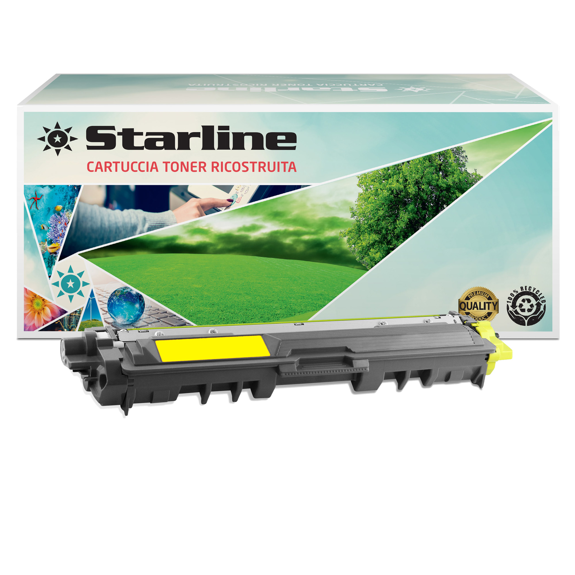 Starline - Toner Ricostruito per Brother TN-243 - …