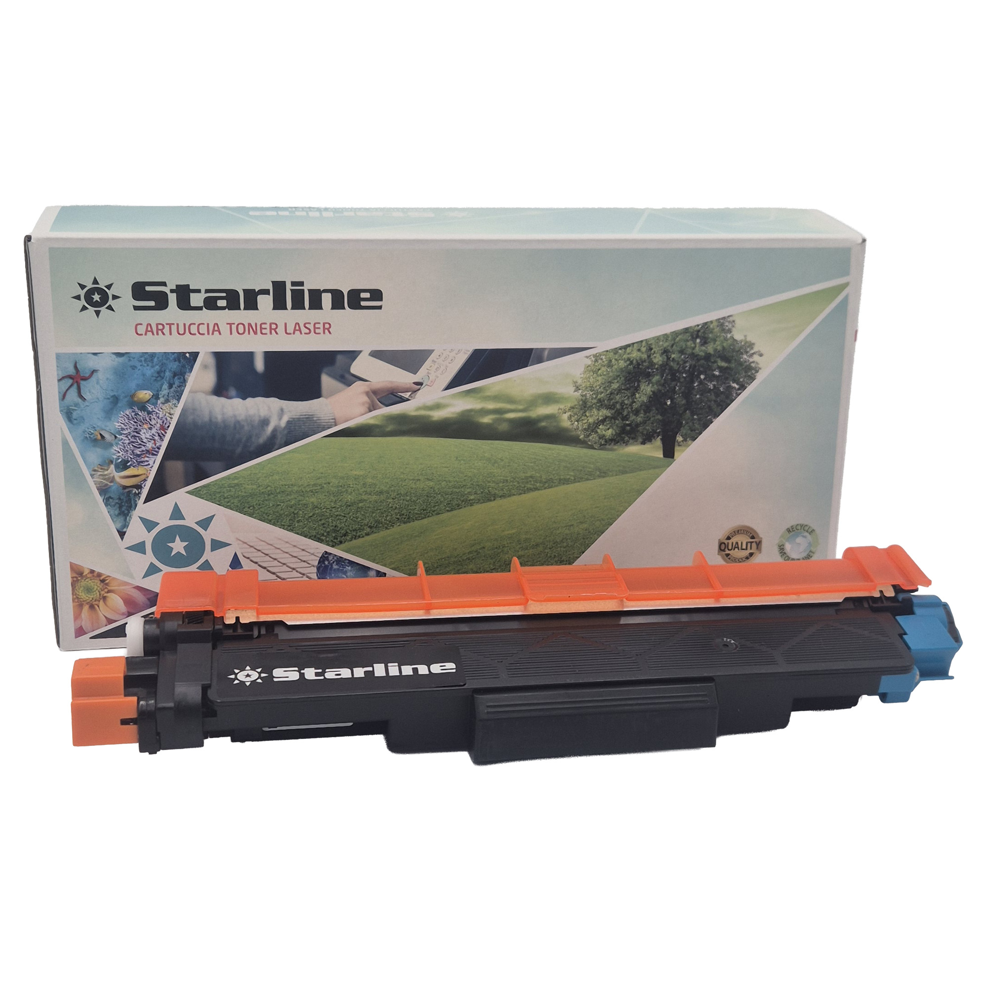 Starline - Toner ricostruito per Brother - Ciano …