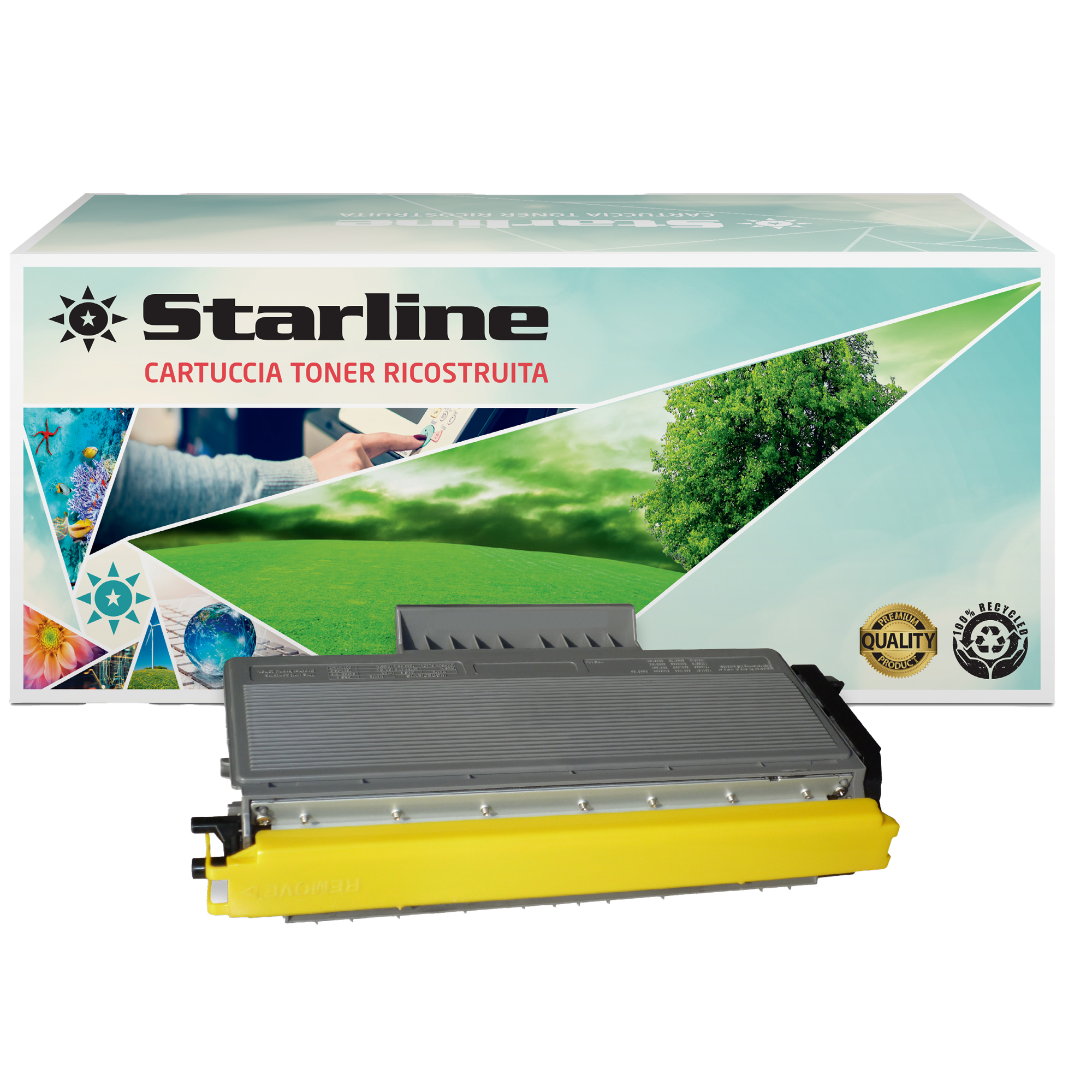 Starline - Toner Ricostruito - per Brother - …