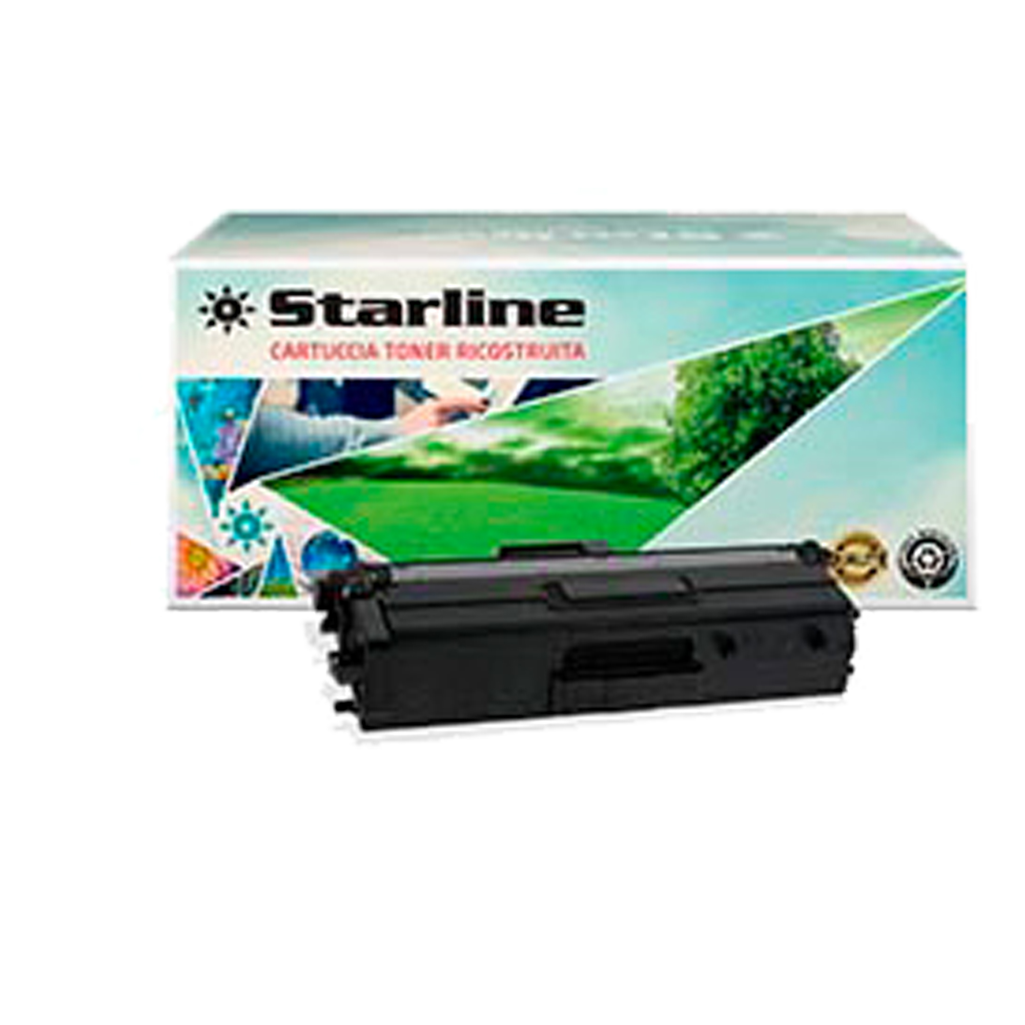 Starline - Toner ricostruito per Brother - Nero …