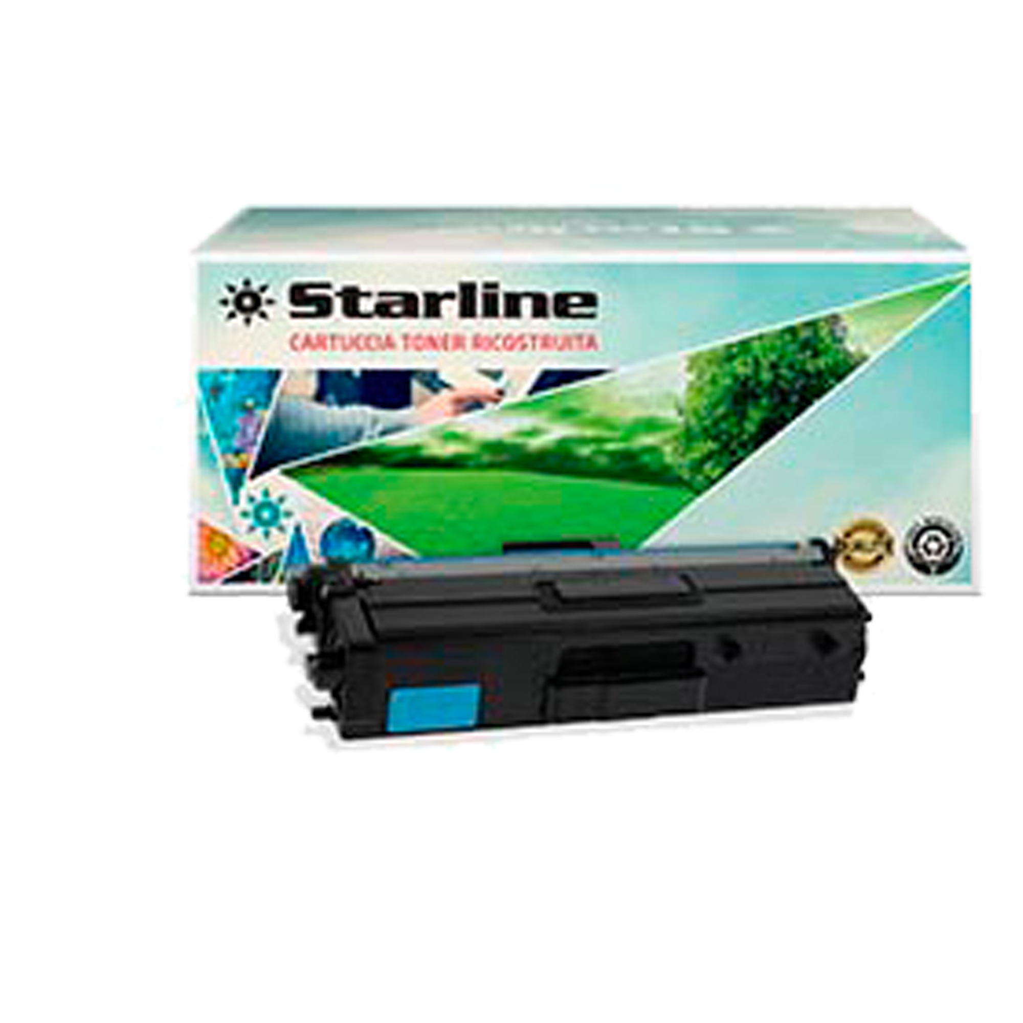 Starline - Toner ricostruito per Brother - Ciano …