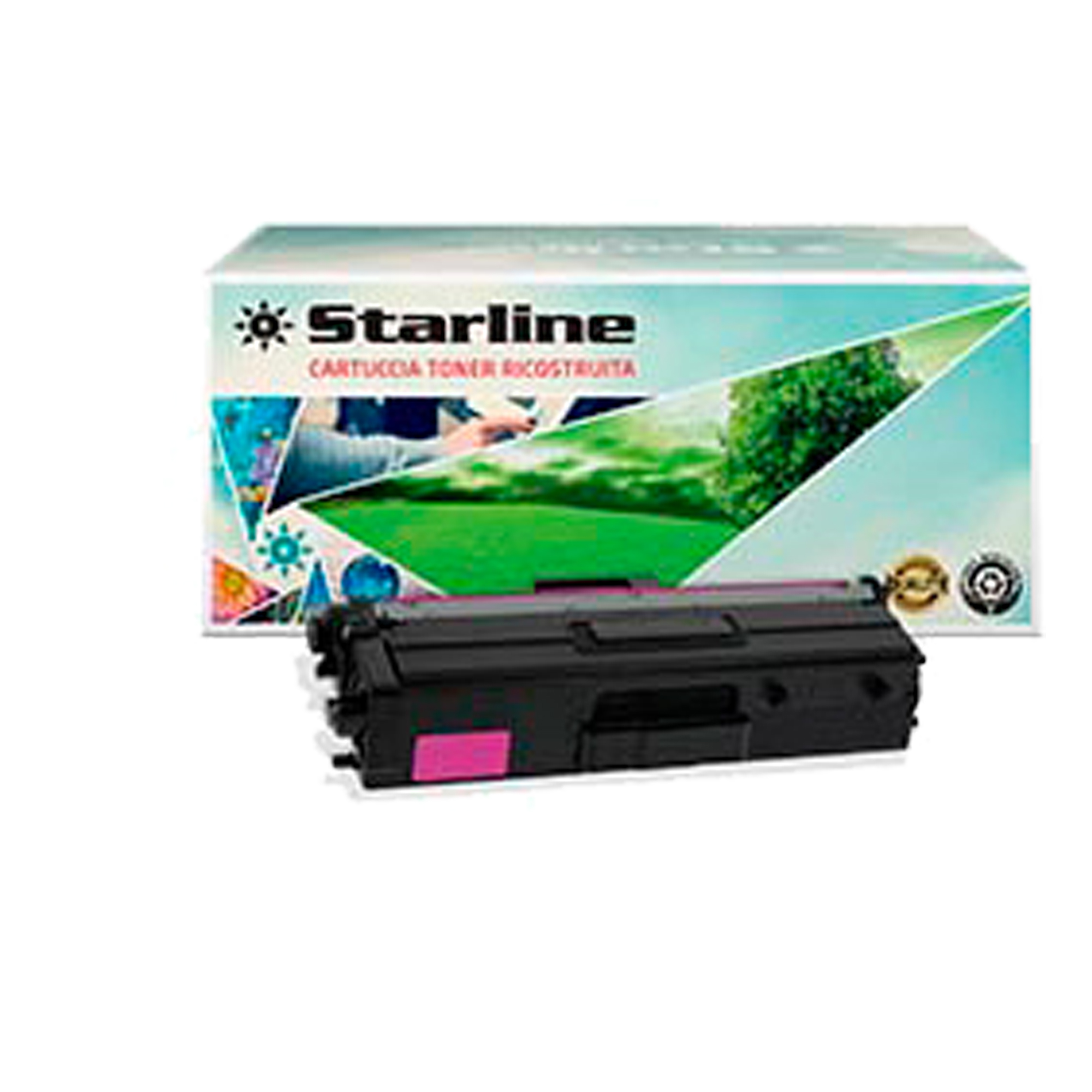 Starline - Toner ricostruito per Brother - Magenta …