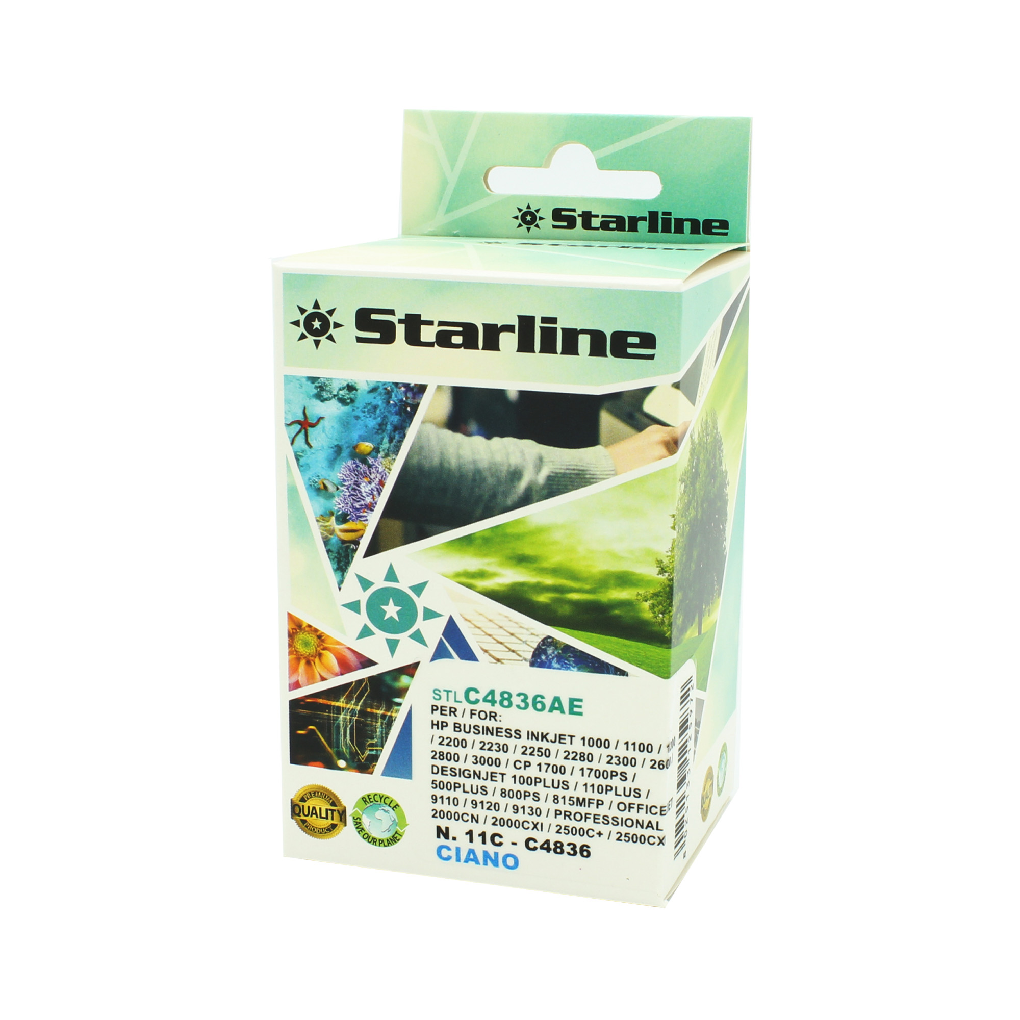 Starline - Cartuccia ink Compatibile per HP 11- …