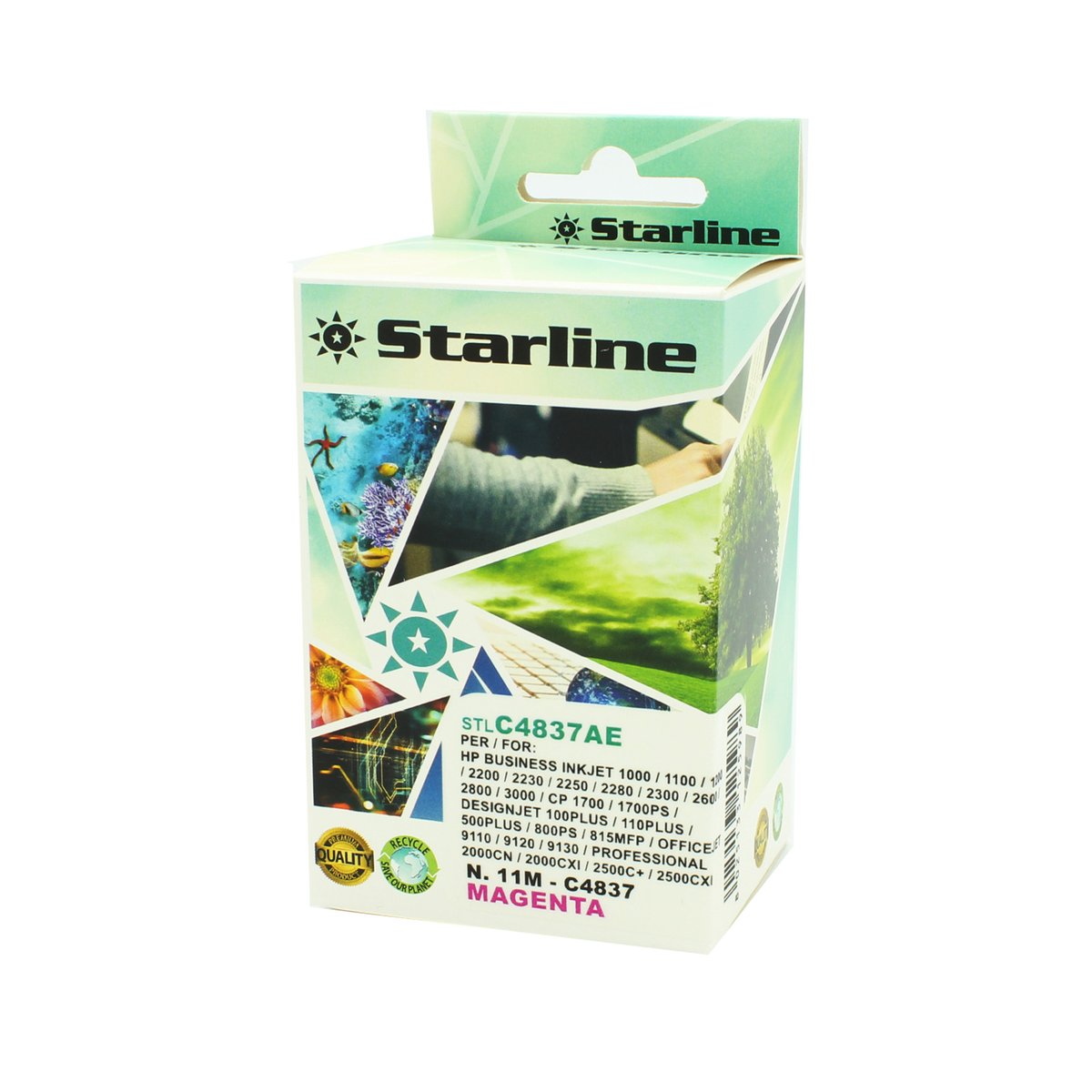 Starline - Cartuccia ink Compatibile per HP 11- …
