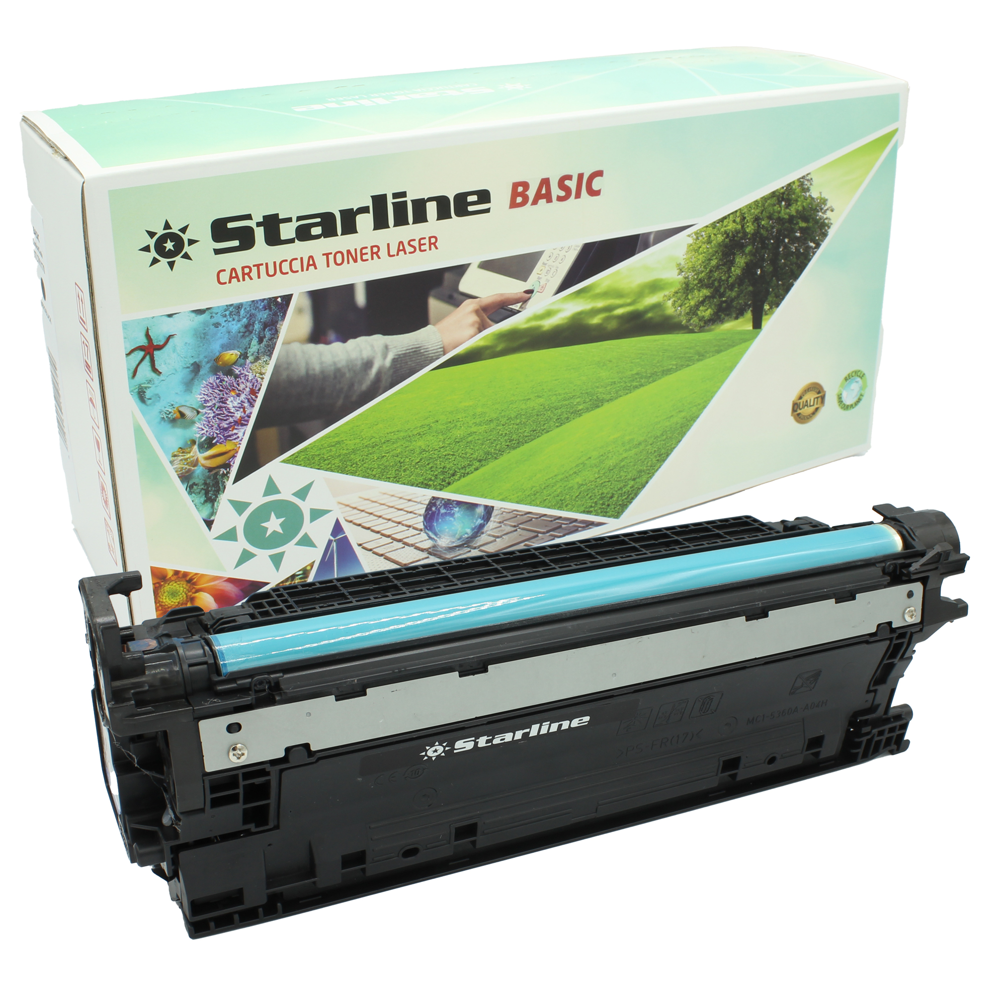 Starline - Toner Compatibile per HP 504A - …